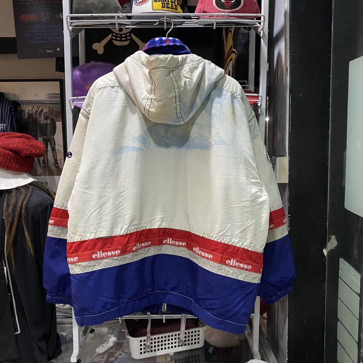 Ellesse VINTAGE OFFICIAL NATIONAL FRANCE SKI ELLESSE JACKET Size US XL / EU 56 / 4 - 2 Thumbnail
