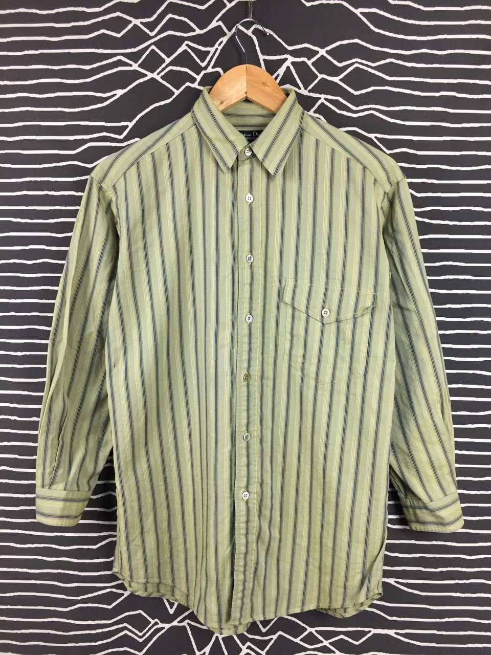 Christian Dior Monsieur Vtg Christian Dior Monsieur Aztec Baroque Style Shirt Size US M / EU 48-50 / 2 - 2 Thumbnail