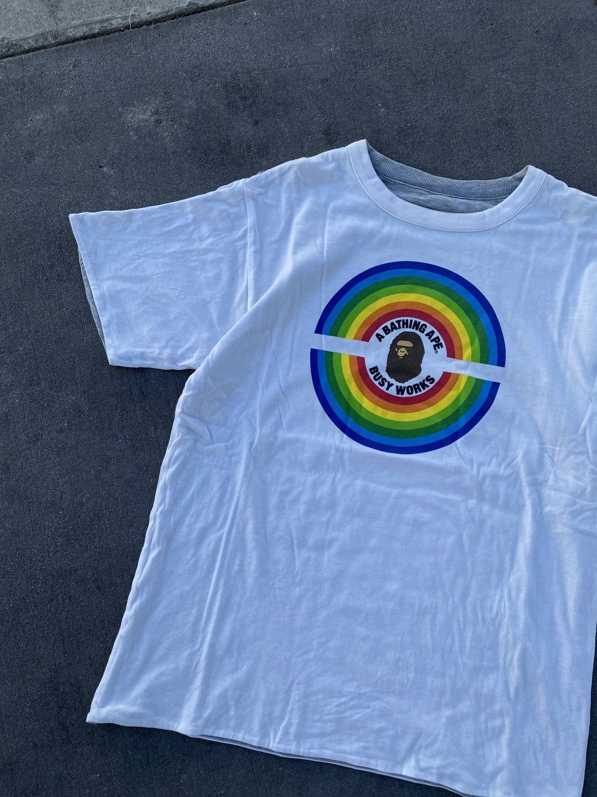Bape Vintage Rare BAPE Busy Works Reversible Size US M / EU 48-50 / 2 - 9 Thumbnail