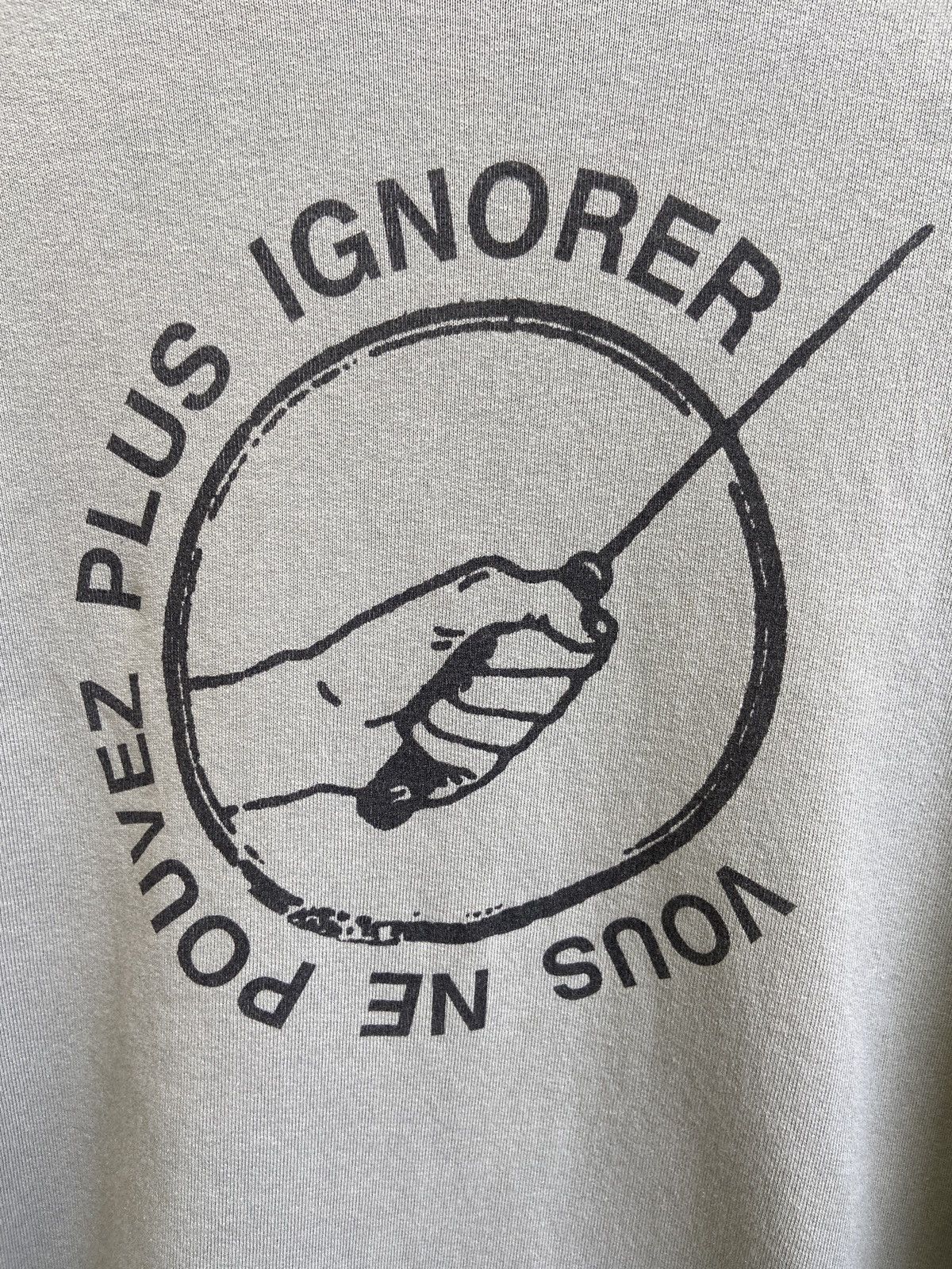 Raf Simons Raf Simons - “Woe onto” Vous Ne Pouvez Sweatshirt SS’02 Size US S / EU 44-46 / 1 - 2 Thumbnail