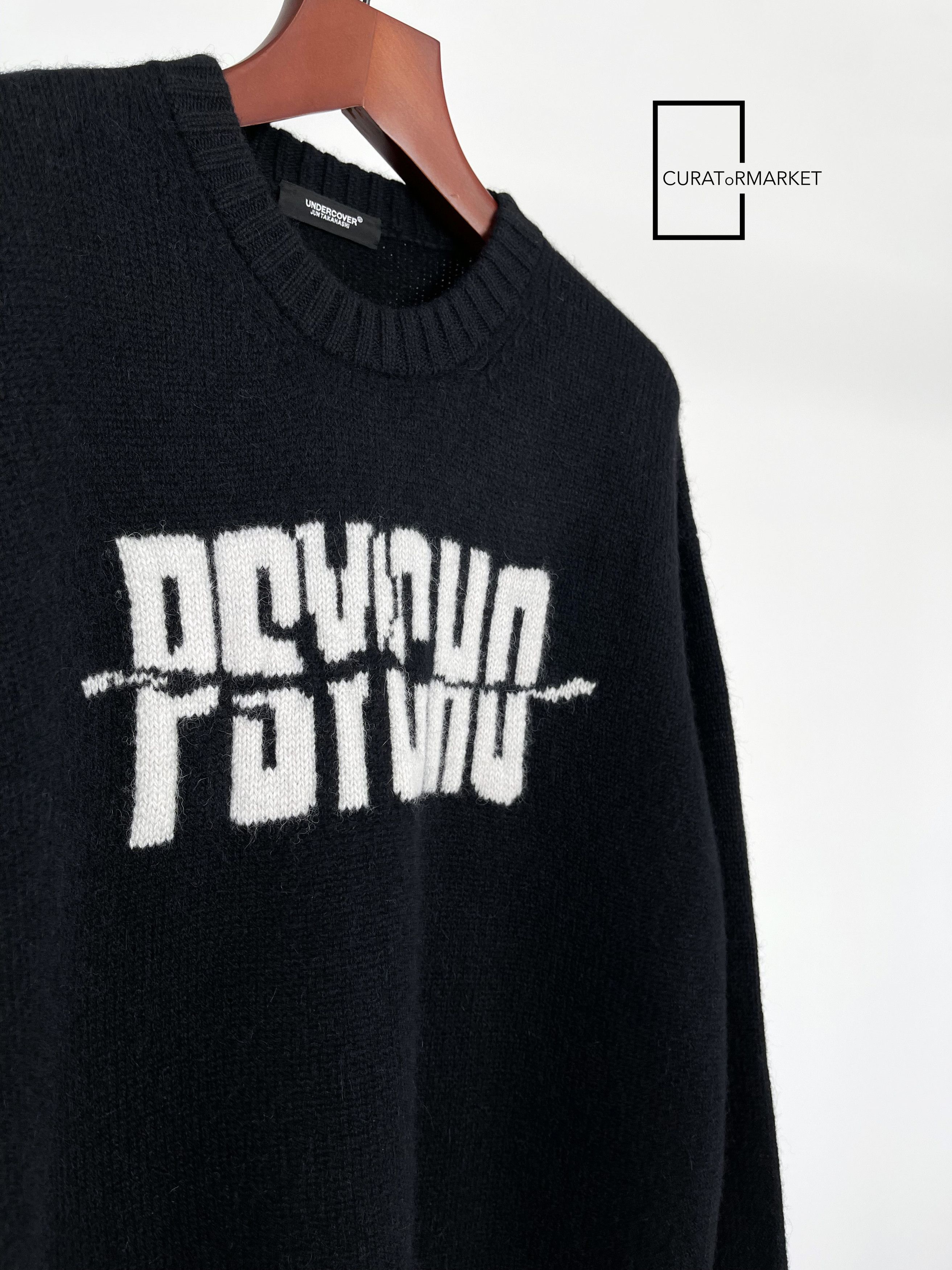 Undercover Sz 4 Alpaca Wool Knit Blend Hitchcock FW22 Psychophilia Size US XL / EU 56 / 4 - 1 Thumbnail