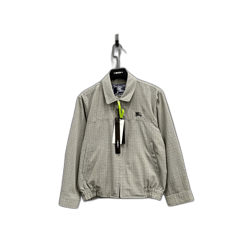 Burberry Burberry Checkered Embroidered Jacket Size 95 Size US M / EU 48-50 / 2 - 1 Thumbnail