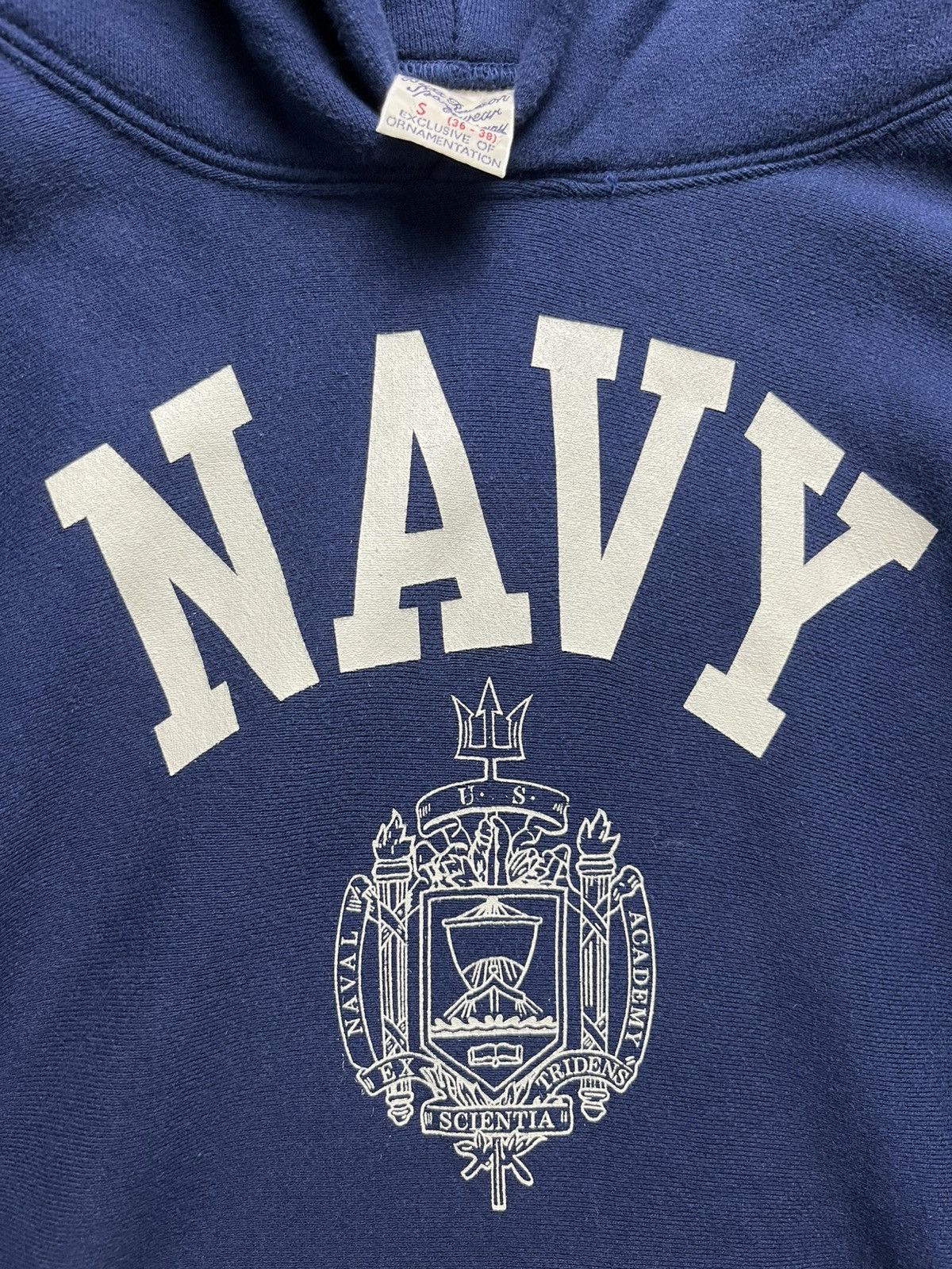 Buzz Rickson's Buzz rickson’s x Beams - US Navy reverse weave hoodie Size US S / EU 44-46 / 1 - 4 Thumbnail