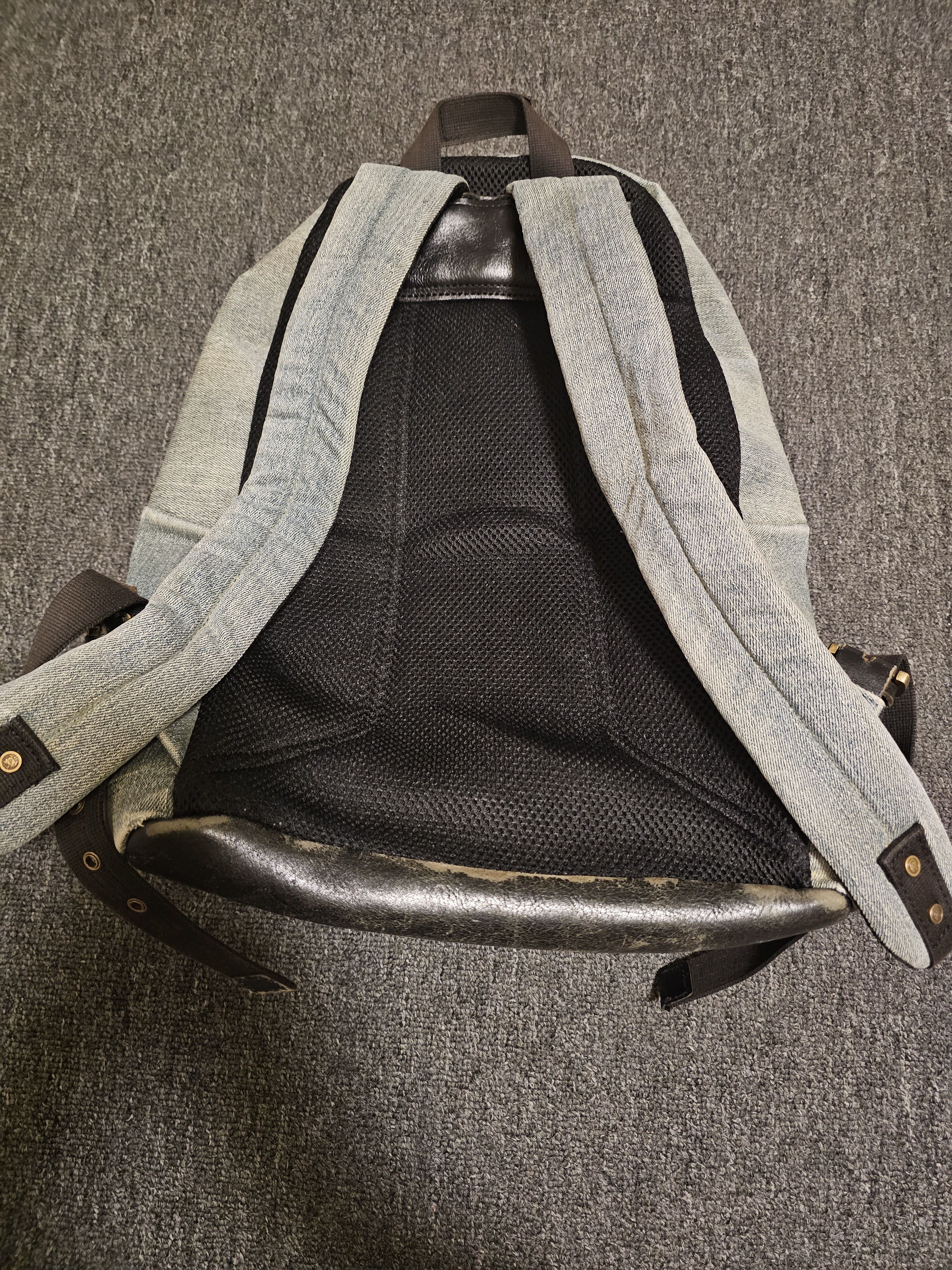 Diesel Diesel Men's Denim Backpack Size 32 - 3 Thumbnail