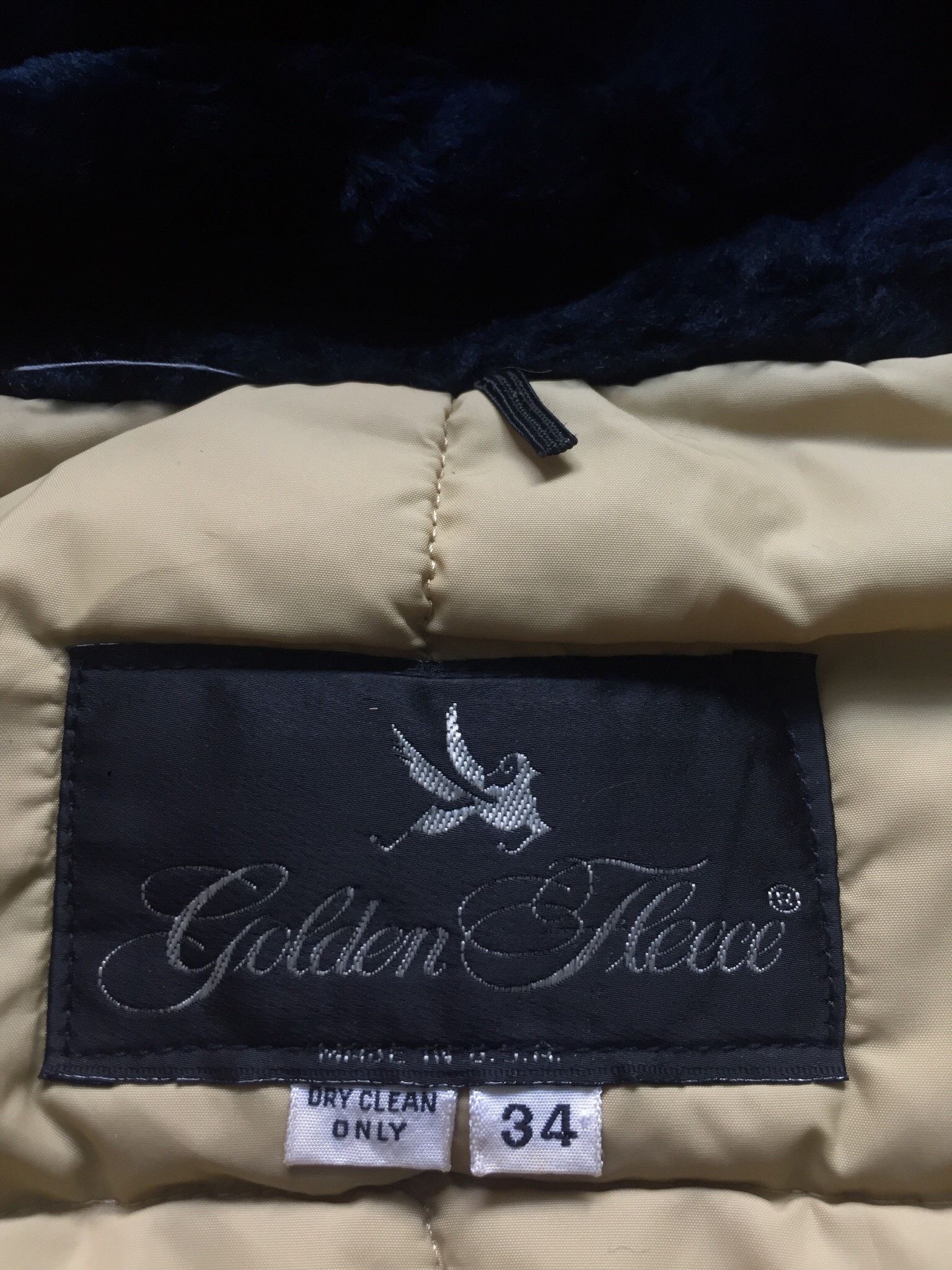 I. Spiewak And Sons Golden Fleece By Spiewak And Sons Fur Bomber Size 34 M-L Size US L / EU 52-54 / 3 - 5 Thumbnail