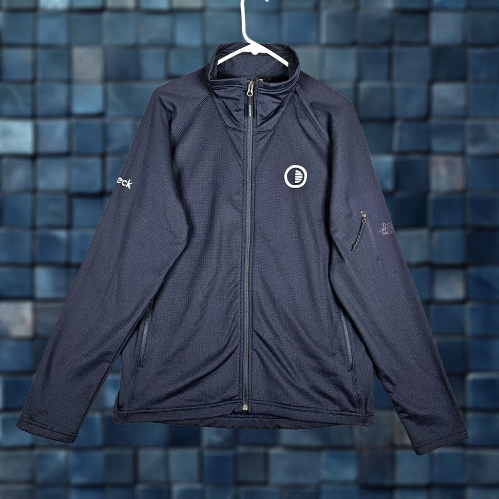 The North Face The North Face Jacket Men’s Navy Embroidered Full Zip L Blue Regular Size L Mens Size US L / EU 52-54 / 3 - 1 Thumbnail