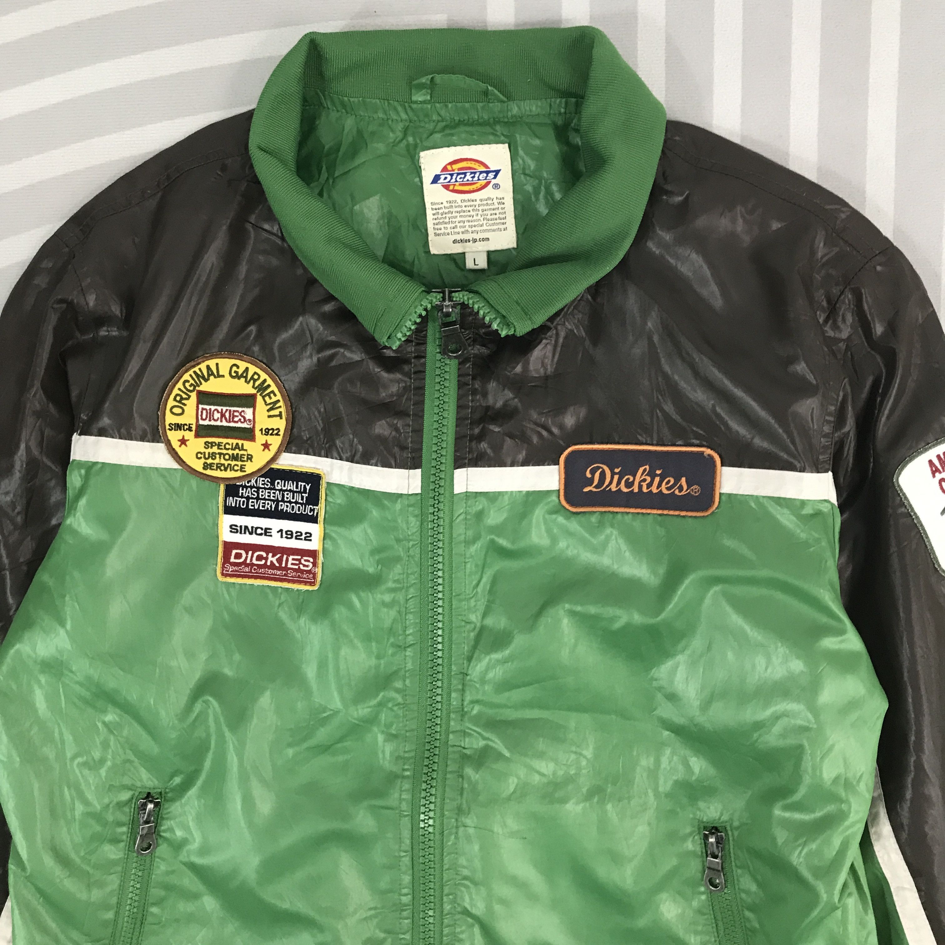 Dickies × Vintage Vintage Dickies Windbreaker Jacket Size US L / EU 52-54 / 3 - 2 Thumbnail