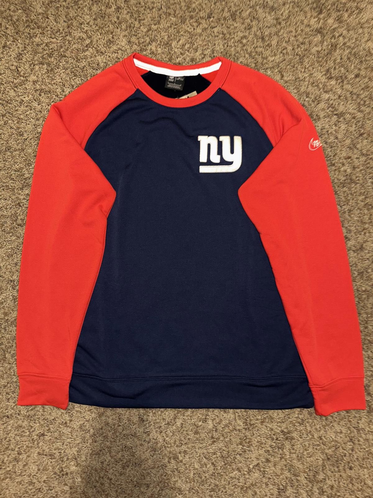 Nike Nike New York Giants Dri-Fit Raglan Crew Longsleeve Sweater Size US L / EU 52-54 / 3 - 1 Thumbnail