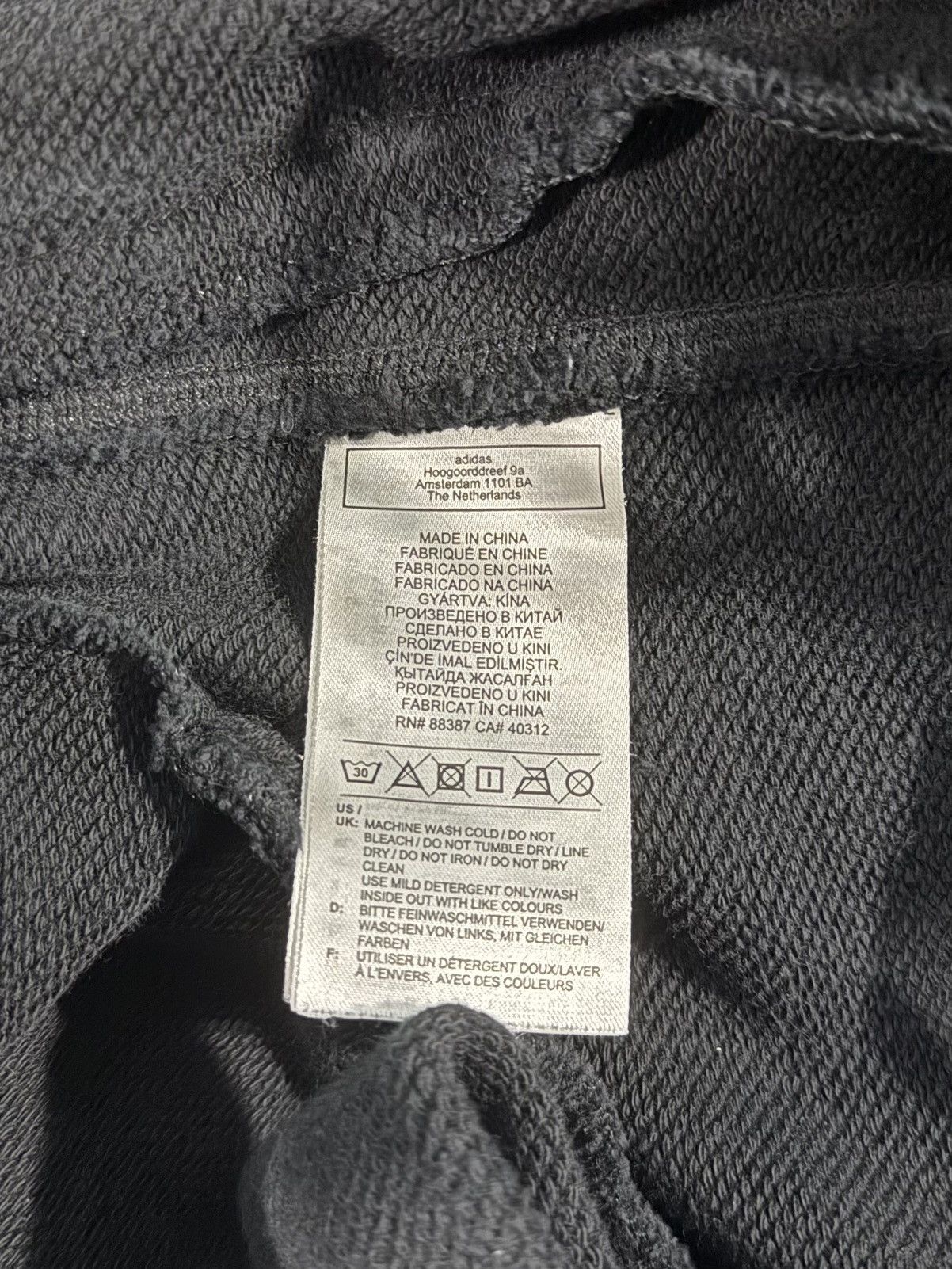 Adidas Adidas Black Sweatpants Size US 32 / EU 48 - 4 Thumbnail