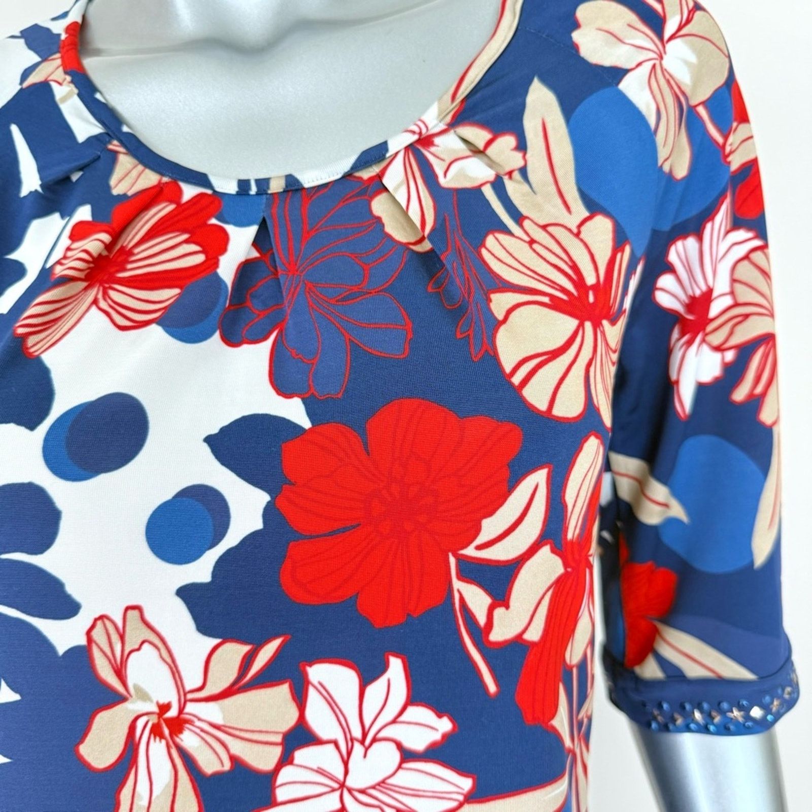 Other NWT!!! Stizzoli women blouse size 42IT or 6 US Authentic Size M / US 6-8 / IT 42-44 - 3 Thumbnail