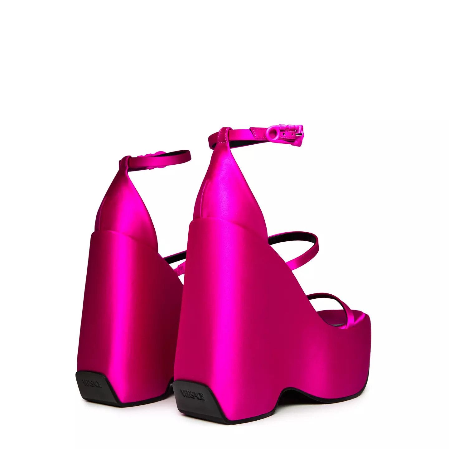 Versace o1y0226 Sandals in Fuchsia Size US 5 / IT 35 - 4 Thumbnail