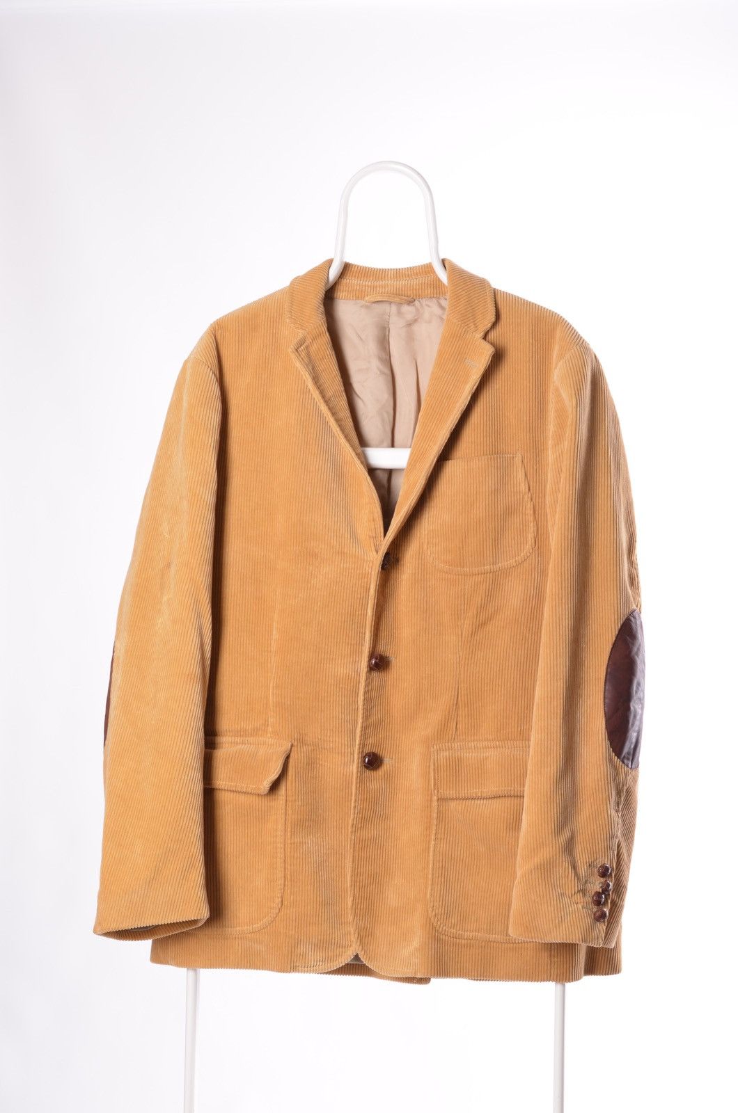 Polo Ralph Lauren Corduroy Blazer Jacket Leather Elbows Size 44R Size US L / EU 52-54 / 3 - 1 Thumbnail