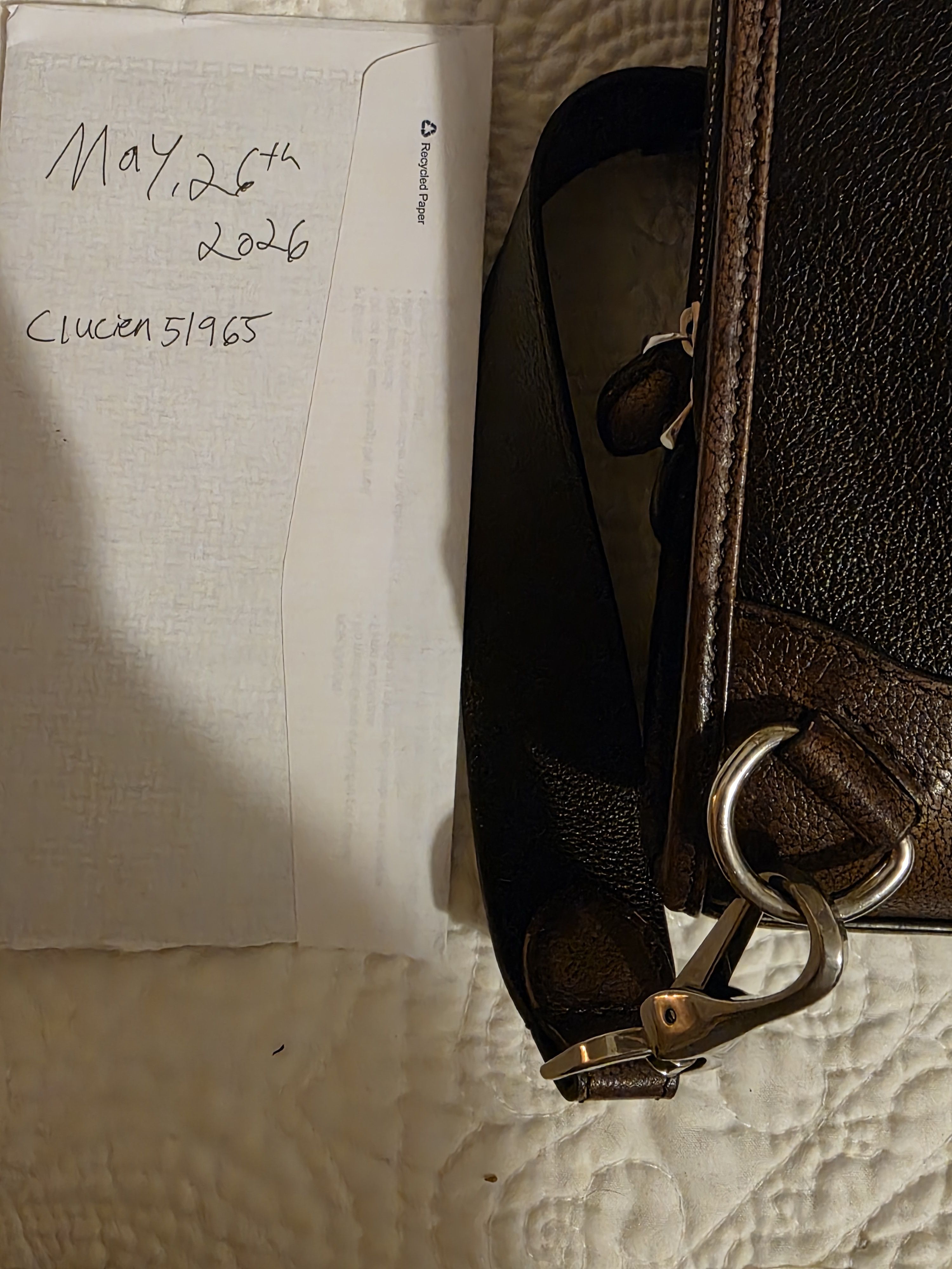 Berluti Berluti Paris Périple Venezia Leather Sling Bag Size ONE SIZE - 10 Thumbnail