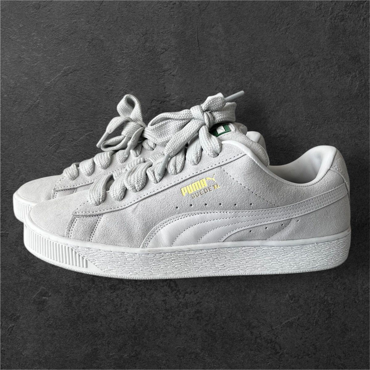 Puma White Puma suede XL shoes Size US 13 / EU 46 - 2 Thumbnail