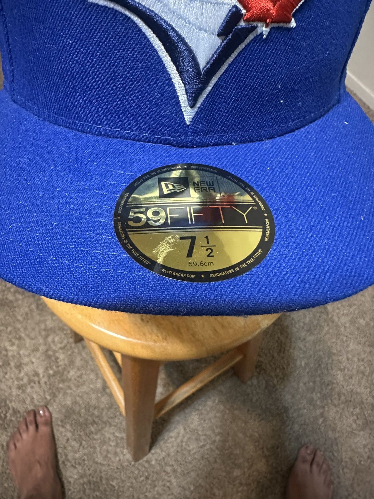 MLB × New Era × Vintage Vintage MLB Toronto Blue Jays 2017 hat size 7 1/2 Size ONE SIZE - 3 Thumbnail