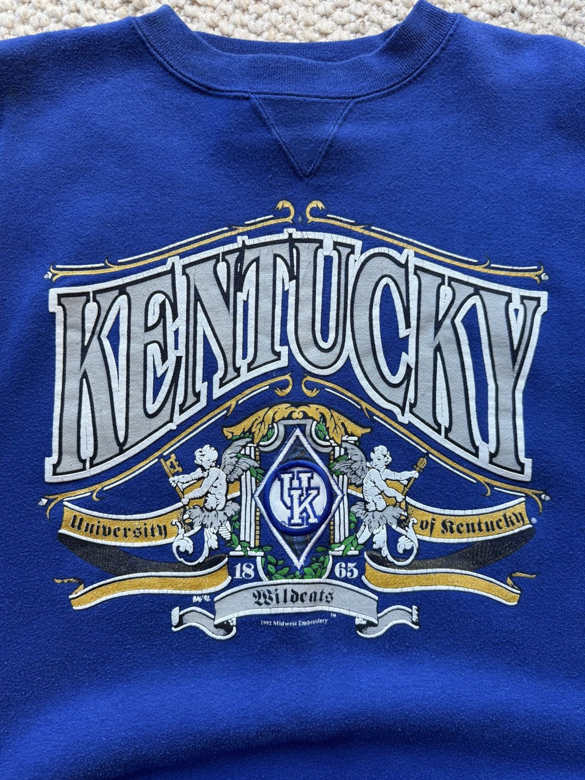Other Vintage 1992 University of Kentucky Wildcats Pullover Size US L / EU 52-54 / 3 - 3 Thumbnail