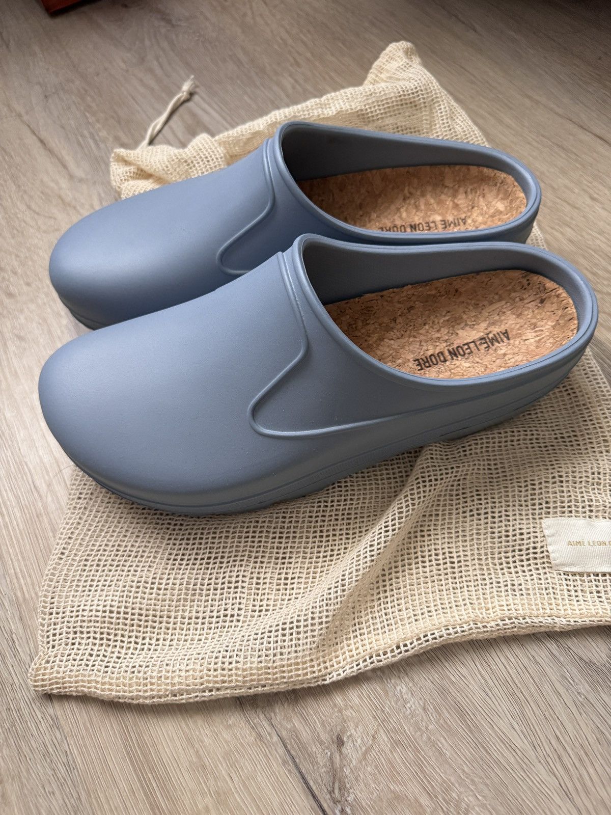 Aime Leon Dore Garden Mule in Rain/Baby Blue Size 13 Other Designers Aime Leon Dore - ALD Garden Mules | mooky  main image 4