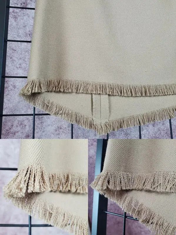 Burberry Burberry A-Line Skirt in Camel Wool. Size 23" - 6 Thumbnail