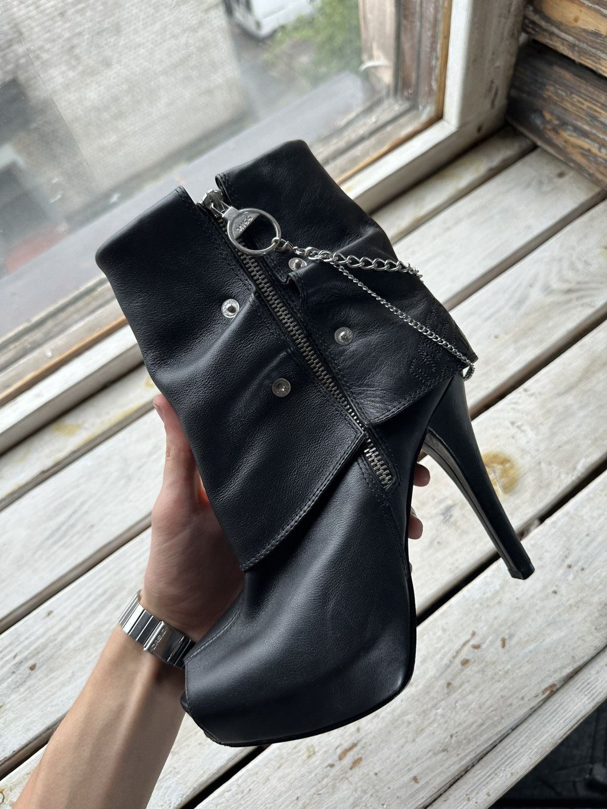 Miss Sixty HIGH HEELS MISS SIXTY 🚨AVANT GARDE IF SIX WAS HEELS RARE Size US 9 / IT 39 - 10 Thumbnail