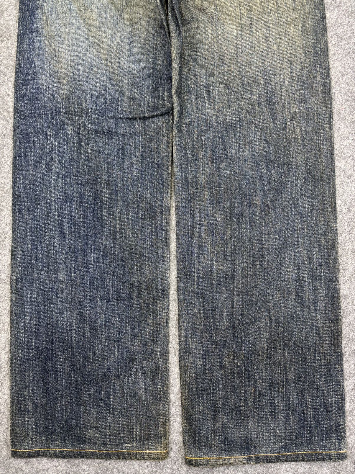 Edwin 💥Wide Selvedge💥Edwin 505z Mudwash DSelvedge Denim F913 Size US 33 - 12 Thumbnail