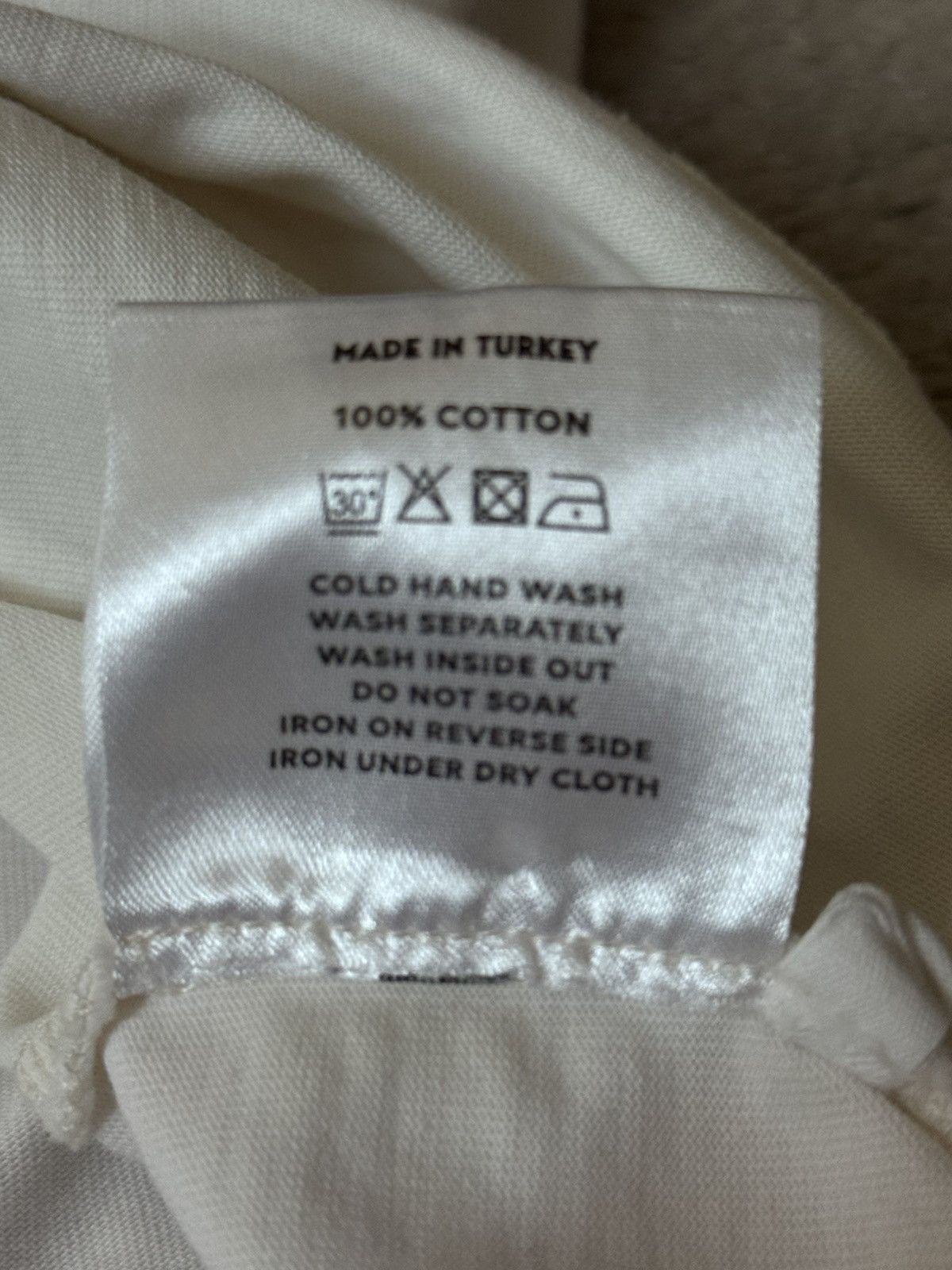 About:Blank About:Blank White T-Shirt Large Size US L / EU 52-54 / 3 - 5 Thumbnail