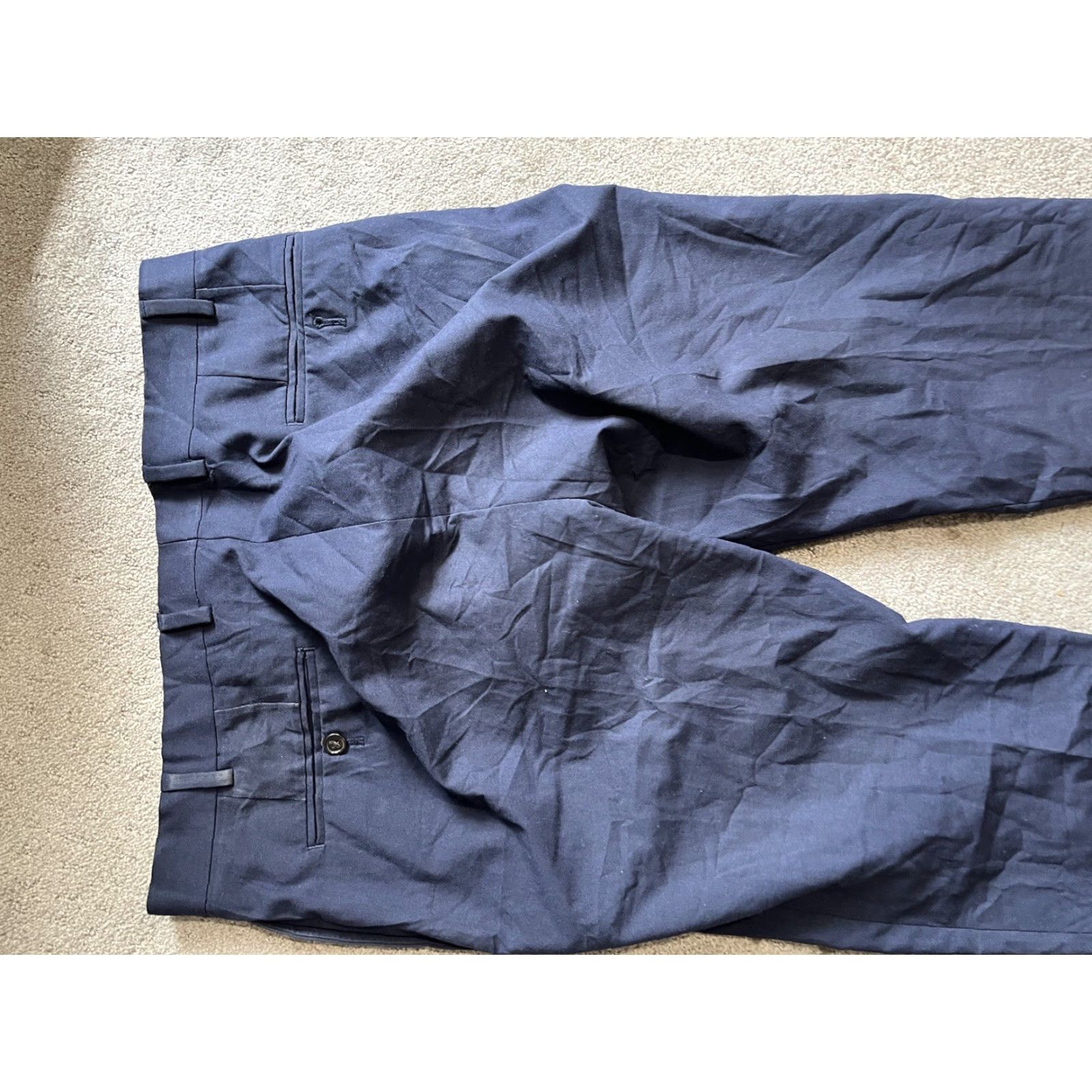 Ralph Lauren Lauren Ralph Lauren dress pants mens size 36x30 Blue Polyester Blend Dress Pants Regular Men XS? Size US 36 / EU 52 - 4 Thumbnail
