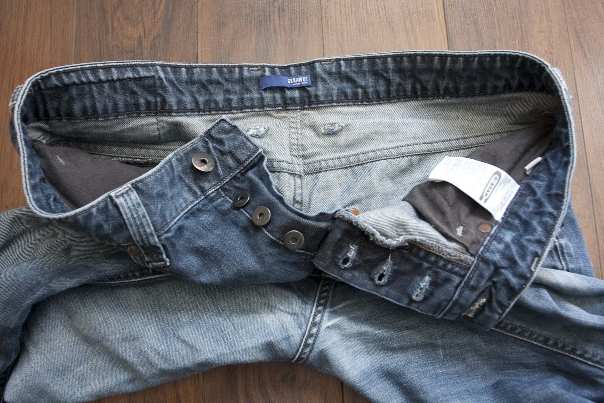 G-Star G Star Jeans Attacc Low Straight Size 33x31 Blue Size US 33 - 7 Thumbnail