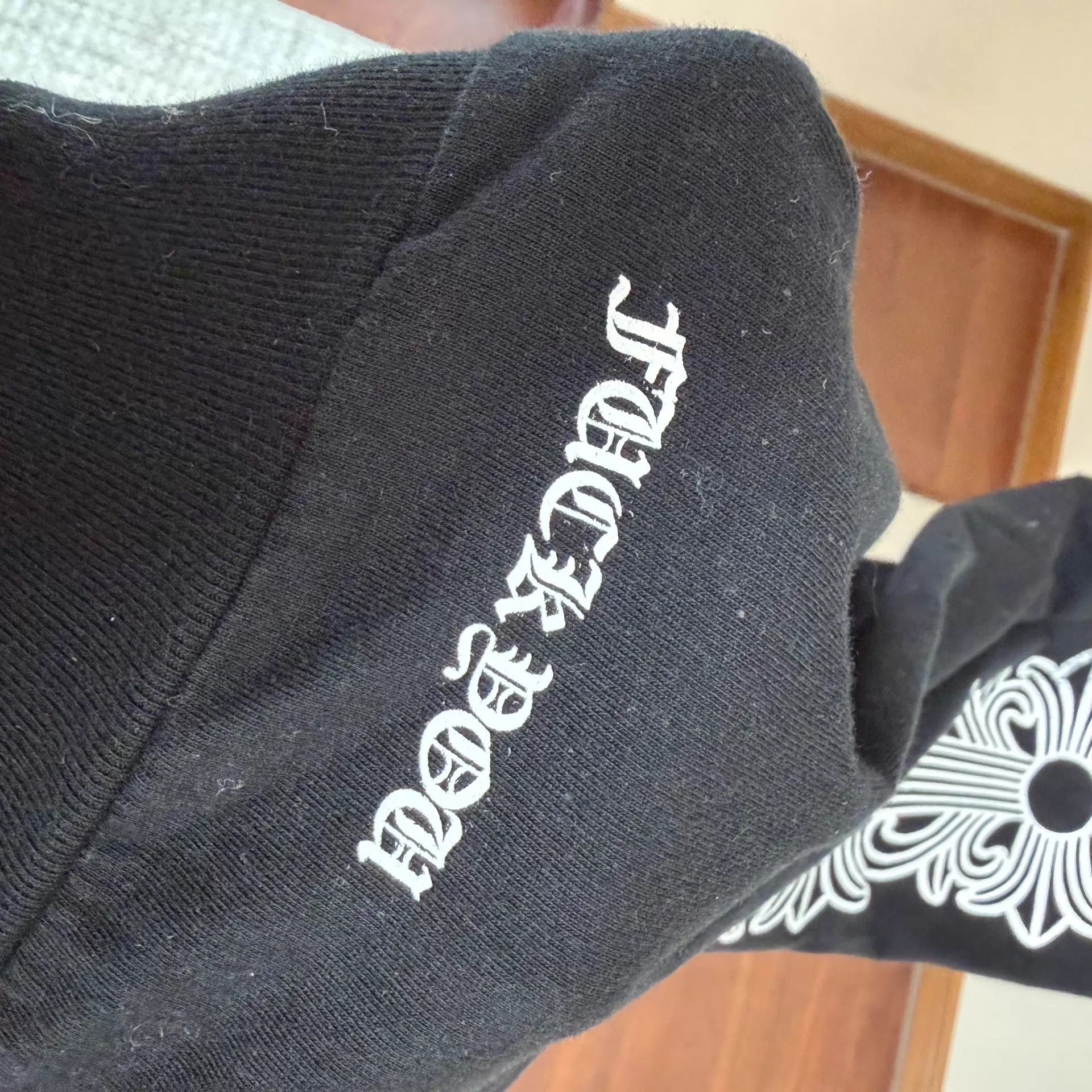 Chrome Hearts Chrome Hearts Black Taipei Limited Horse Shoe Vine Arm Tee Size US XL / EU 56 / 4 - 7 Thumbnail