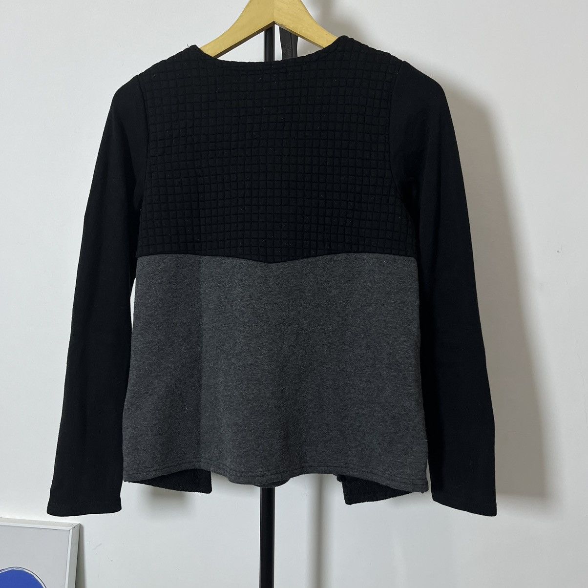 Japanese Brand Asymmetrical Paneled Knit Top – Avant-Garde Style Size US M / EU 48-50 / 2 - 7 Thumbnail