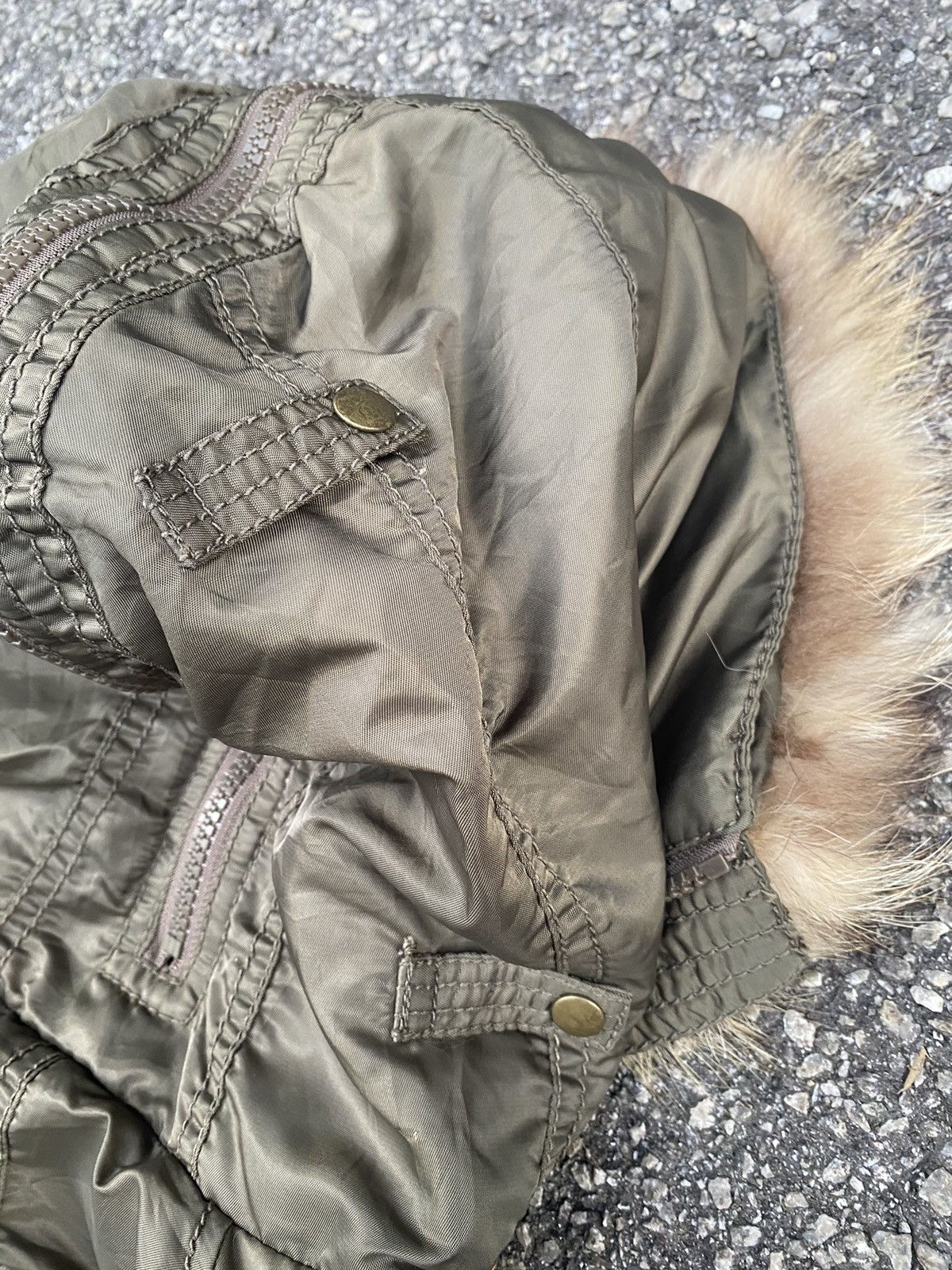 If Six Was Nine × Le Grande Bleu (L.G.B.) rare G.O.A bomber fur parka Size US S / EU 44-46 / 1 - 8 Thumbnail