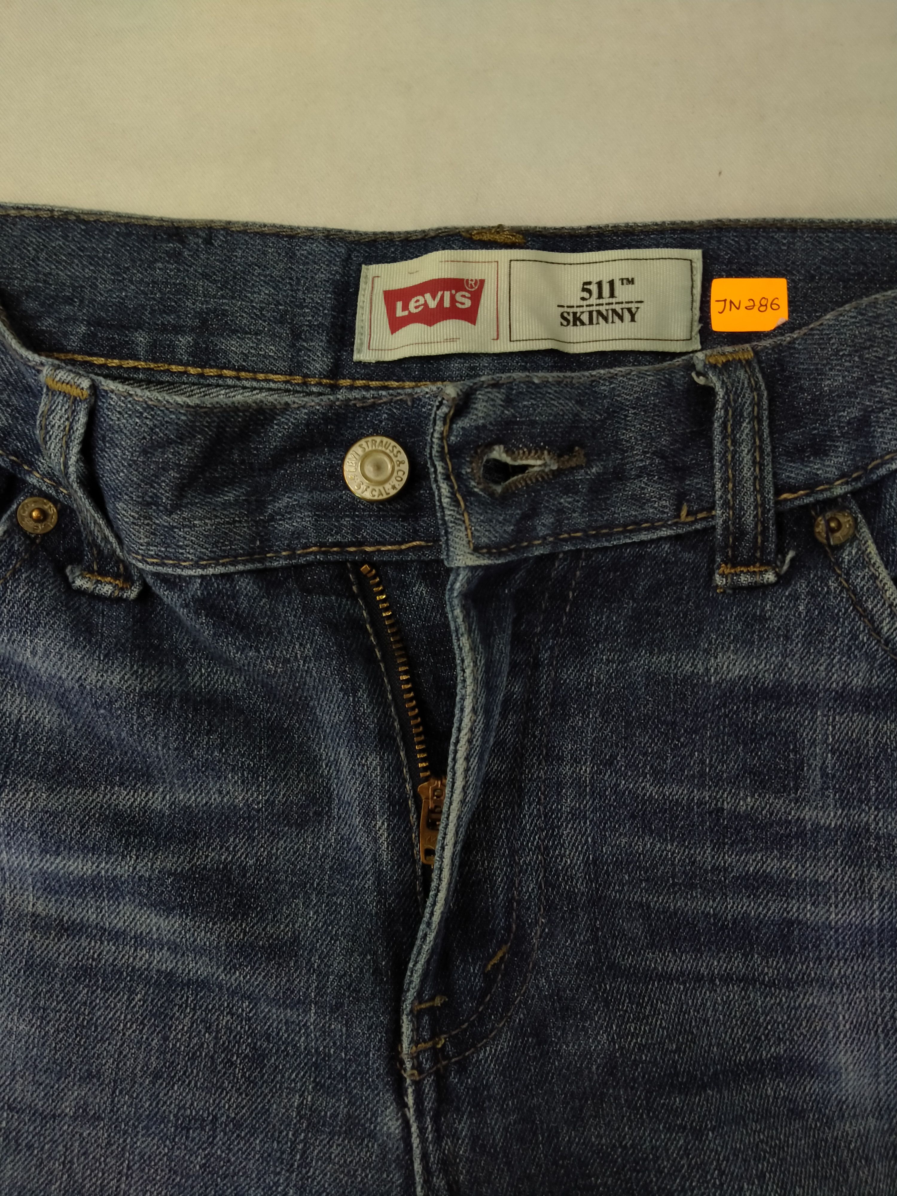 Levi's Skinny Blue Vintage Levi's 511 Denim 30x27.5 -JN286 Size US 30 / EU 46 - 7 Thumbnail