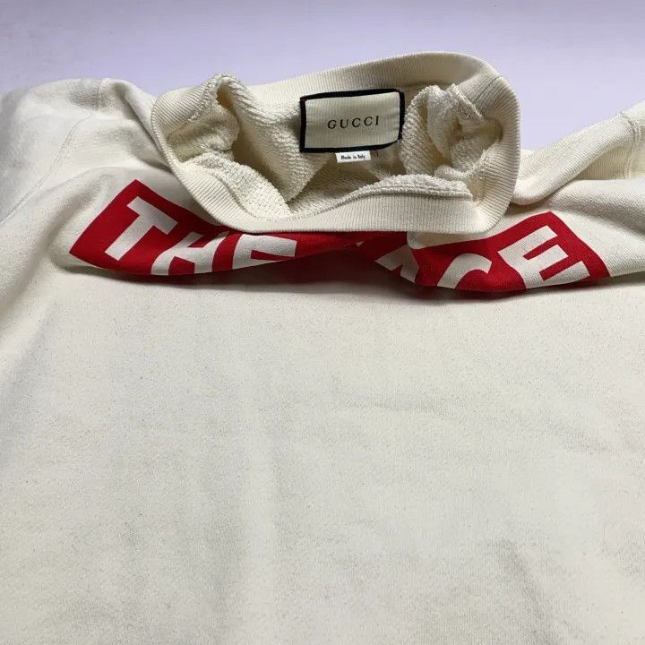 Gucci Gucci Gucci Casual Crewneck Sweatshirt in Off-White -2506 Size US XS / EU 42 / 0 - 1 Thumbnail