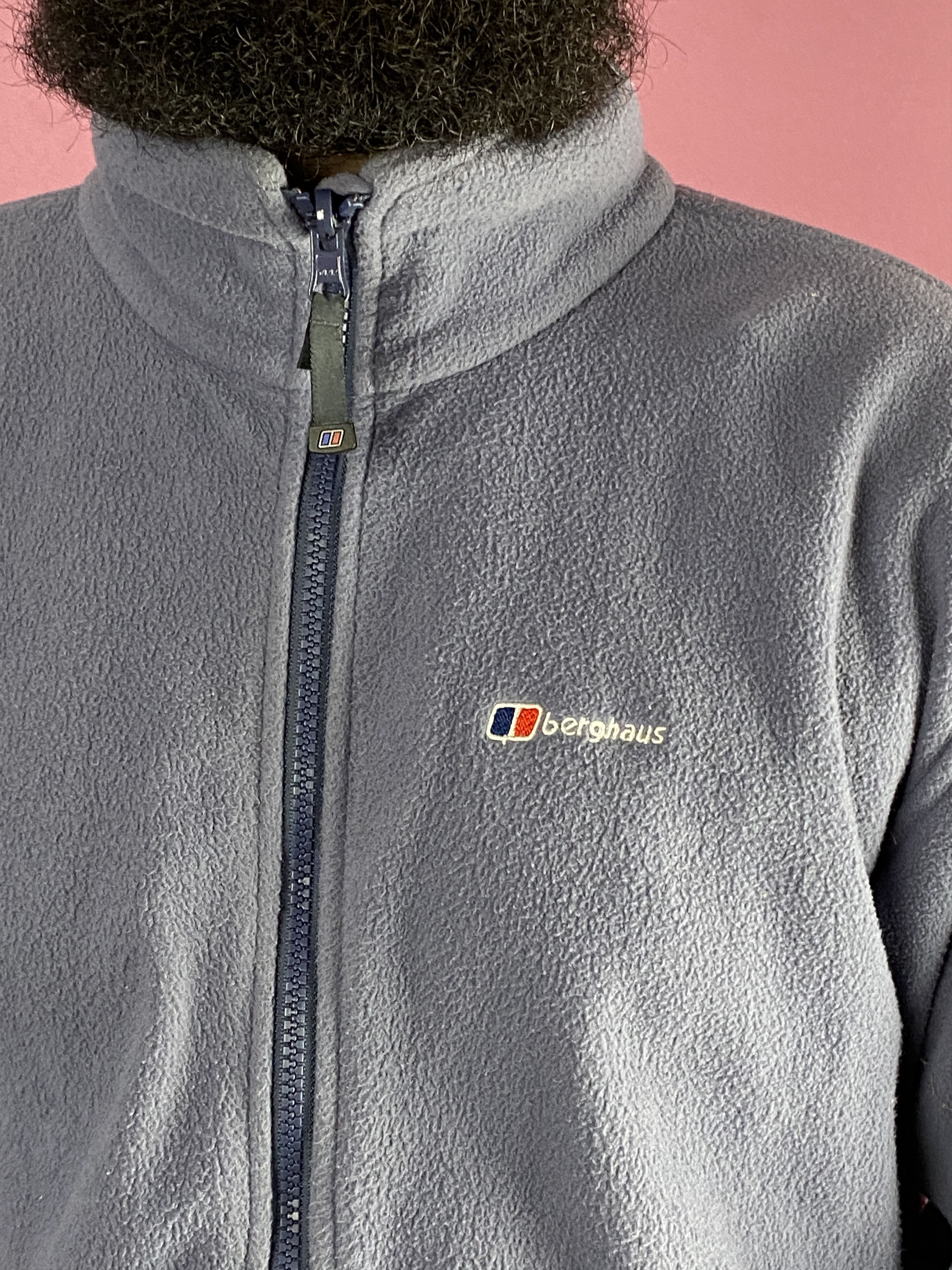 Berghaus × Vintage Berghaus Vintage Men's Full Zip Fleece Jacket - L Size US L / EU 52-54 / 3 - 2 Thumbnail