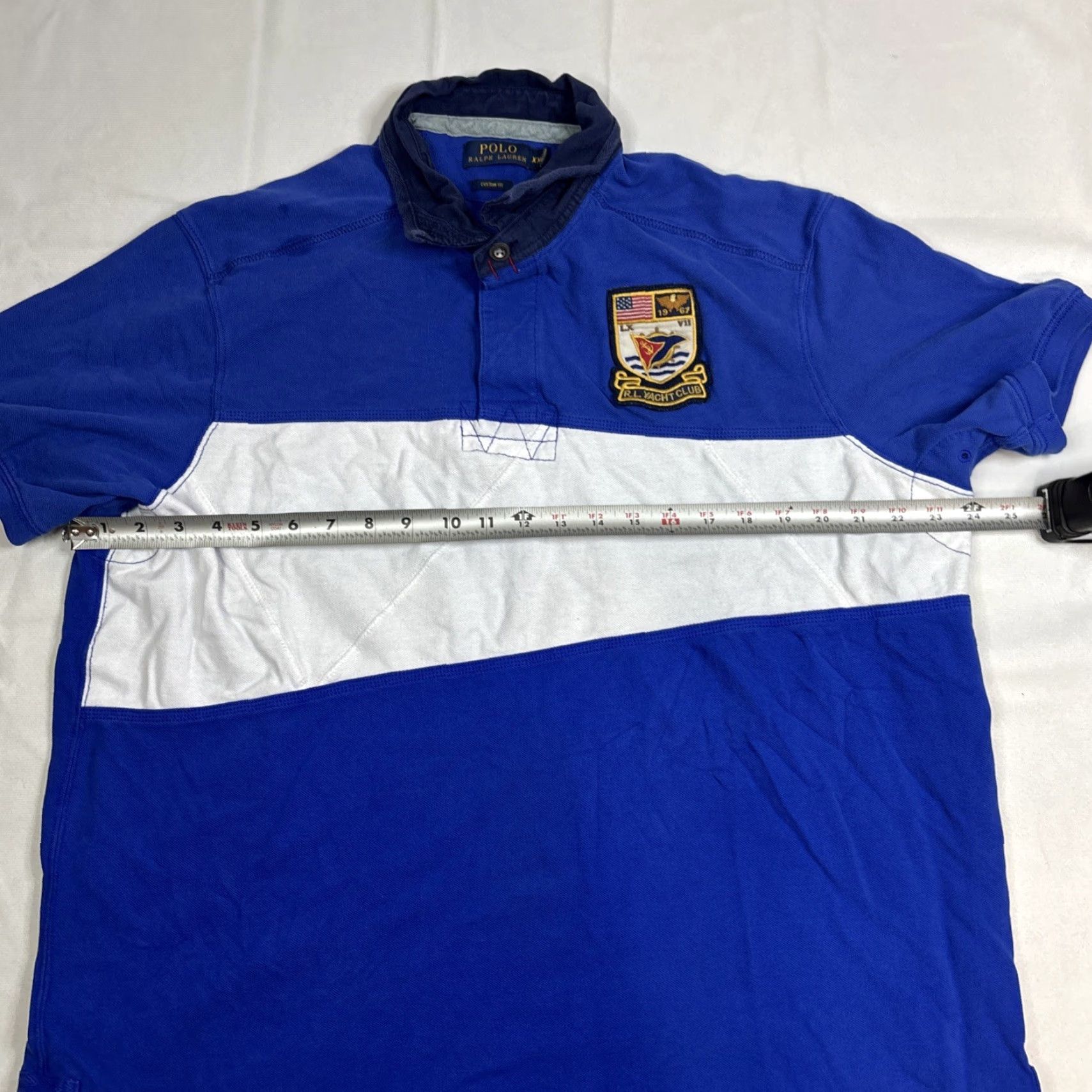 Polo Ralph Lauren Polo Ralph Lauren Polo Shirt Men XXL Blue RL Yacht Club Short Sleeve Polo Men’s blue Yacht Club 2XL Size US XXL / EU 58 / 5 - 4 Thumbnail