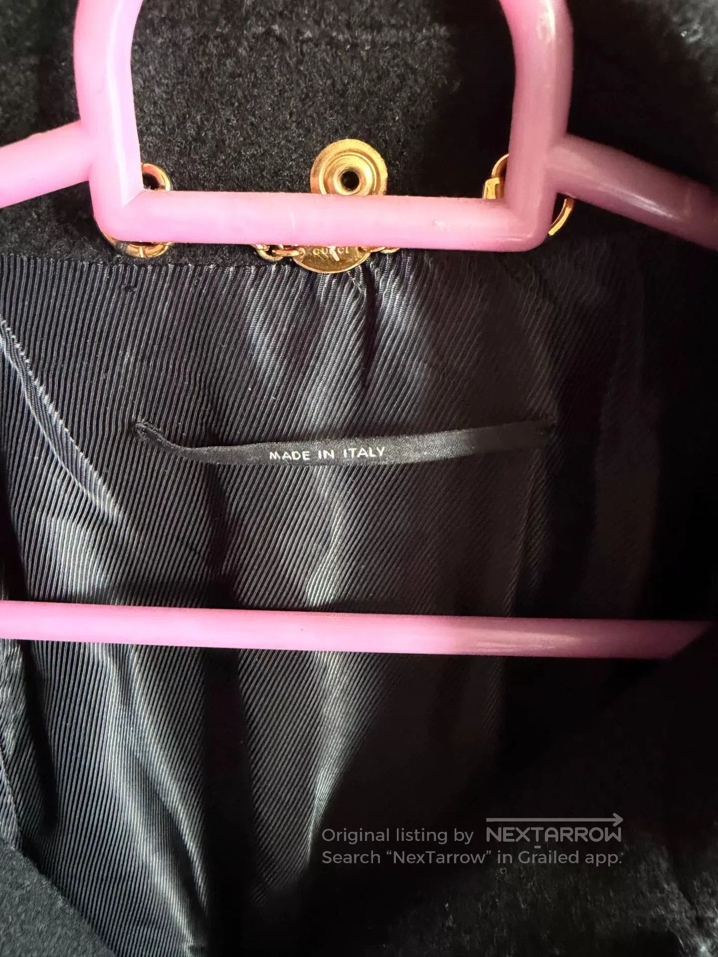 Gucci Gucci Black Wool Coat Size 44. Size US S / EU 44-46 / 1 - 2 Thumbnail