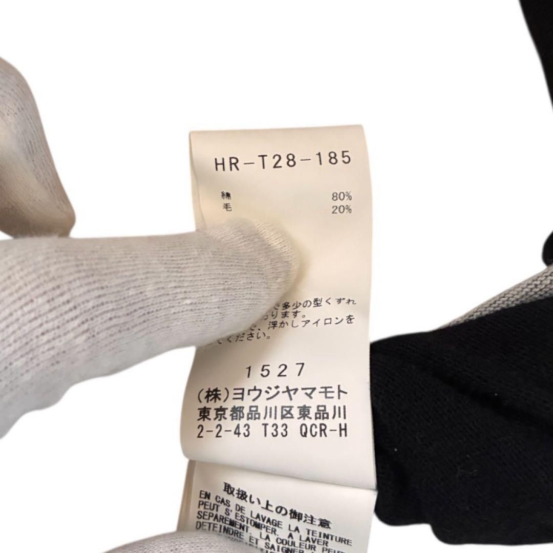 Yohji Yamamoto Black Scandal 20aw Kanji cotton wool thin knit Size US L / EU 52-54 / 3 - 5 Thumbnail