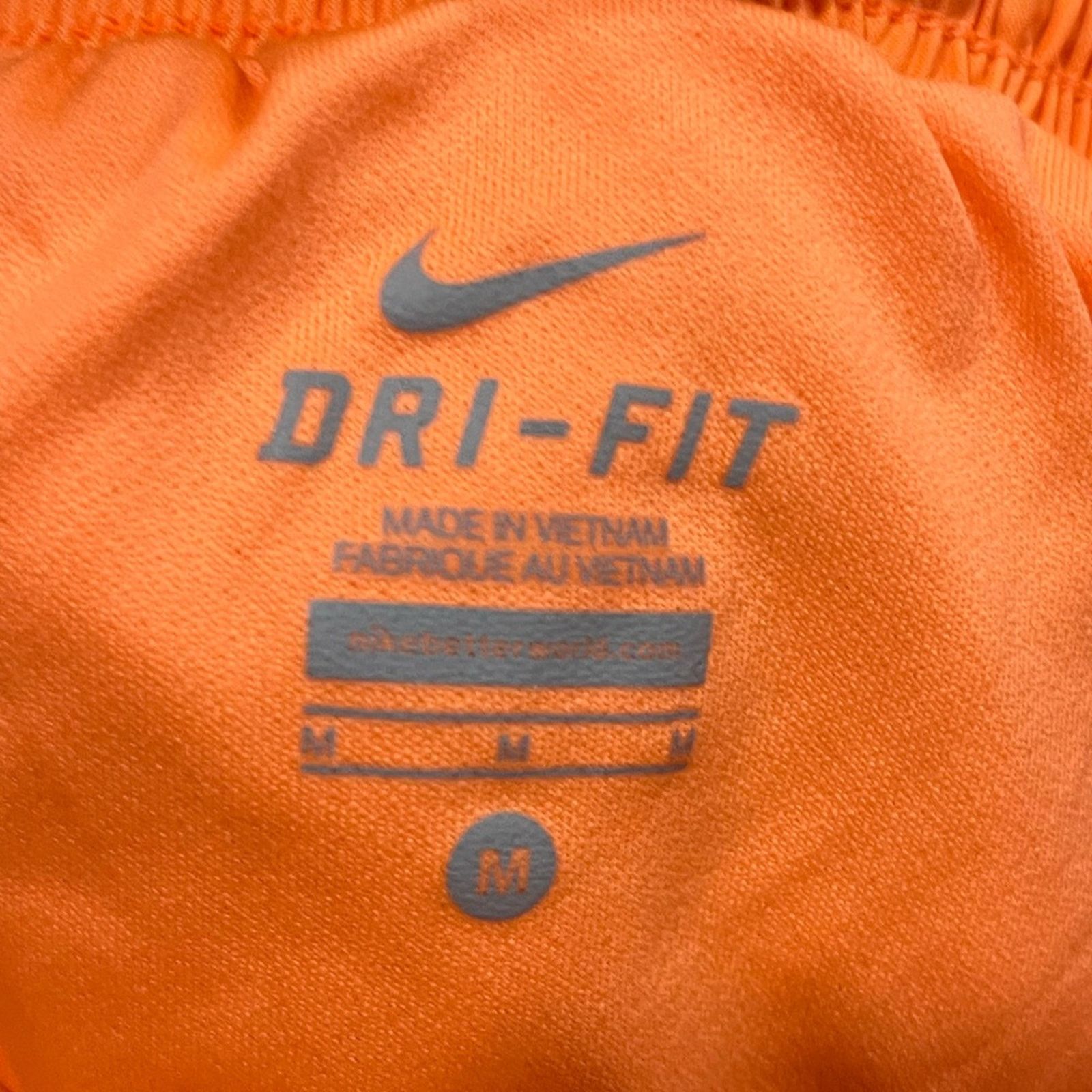 Nike Nike Dri Fit Running Shorts High Rise Elastic Waist Size M Size 28" / US 6 / IT 42 - 2 Thumbnail