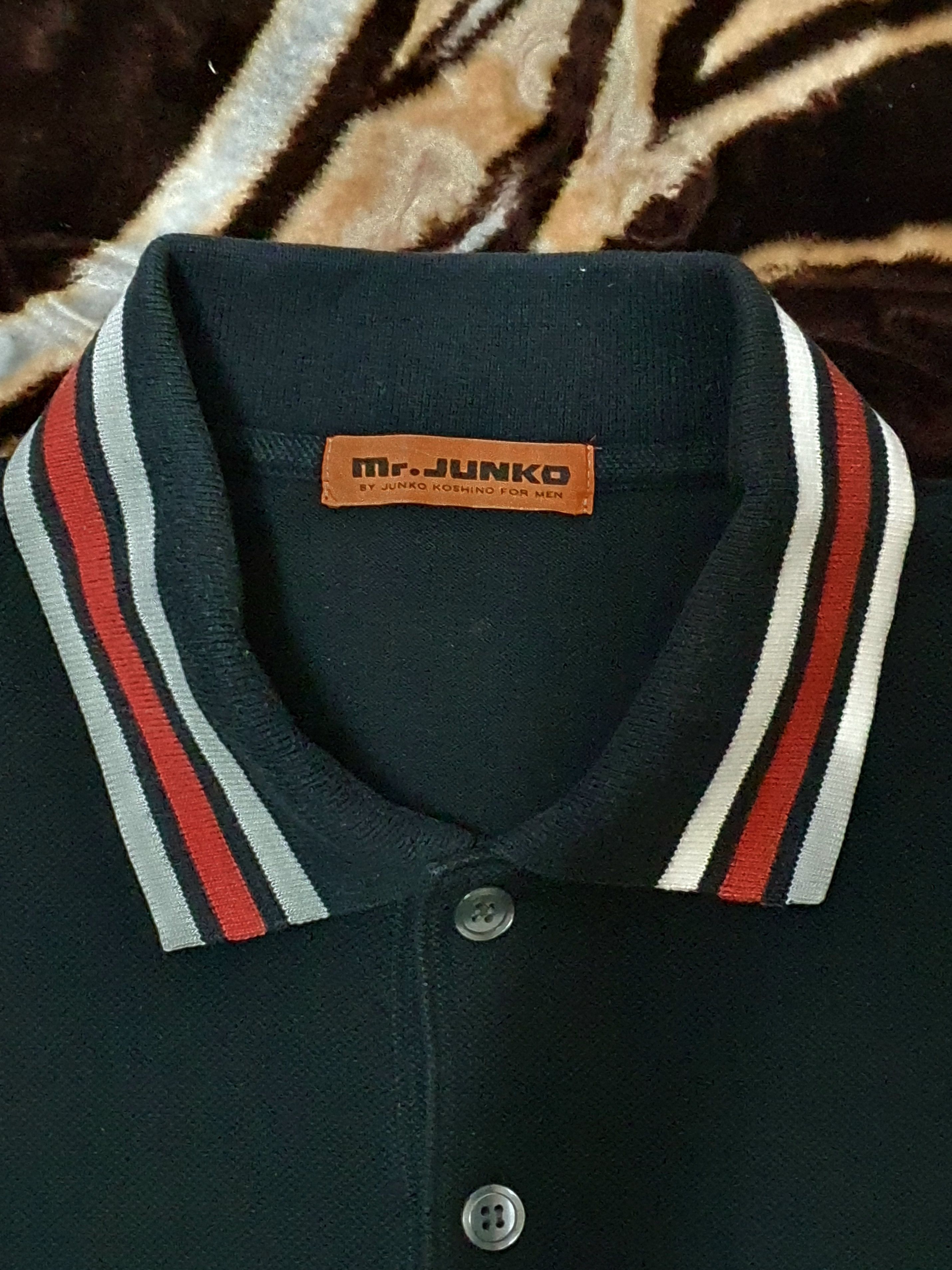Mr. Junko Mr.JUNKO by Junko Koshino For Men - Logo Embroided Polo Tee Size US M / EU 48-50 / 2 - 2 Thumbnail