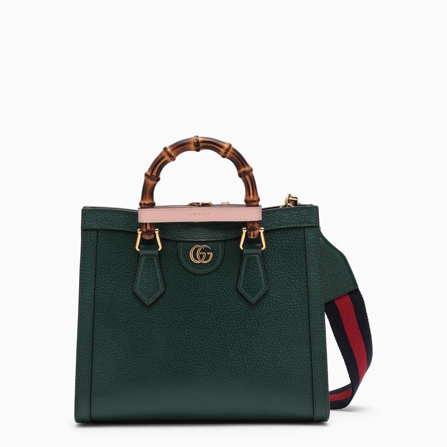 Gucci o1d2blof0824 Size: OS / Diana Small Tote Bag in Green Size ONE SIZE - 1 Thumbnail