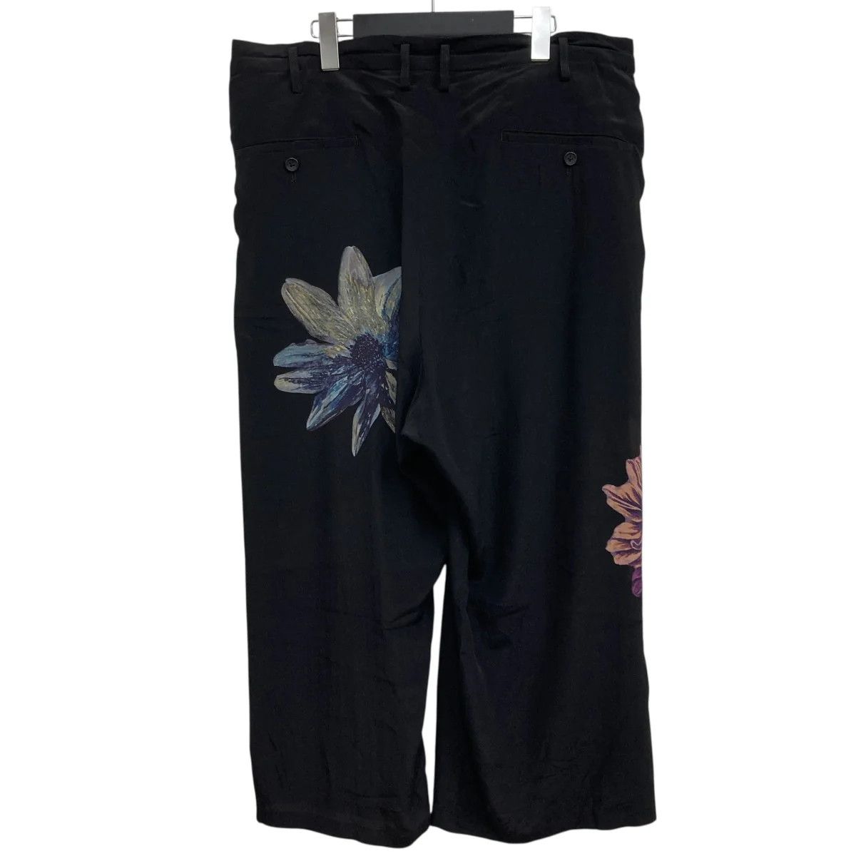 Yohji Yamamoto Yohji Yamamoto pour homme Flower/print/silk pants Size US 32 / EU 48 - 2 Thumbnail