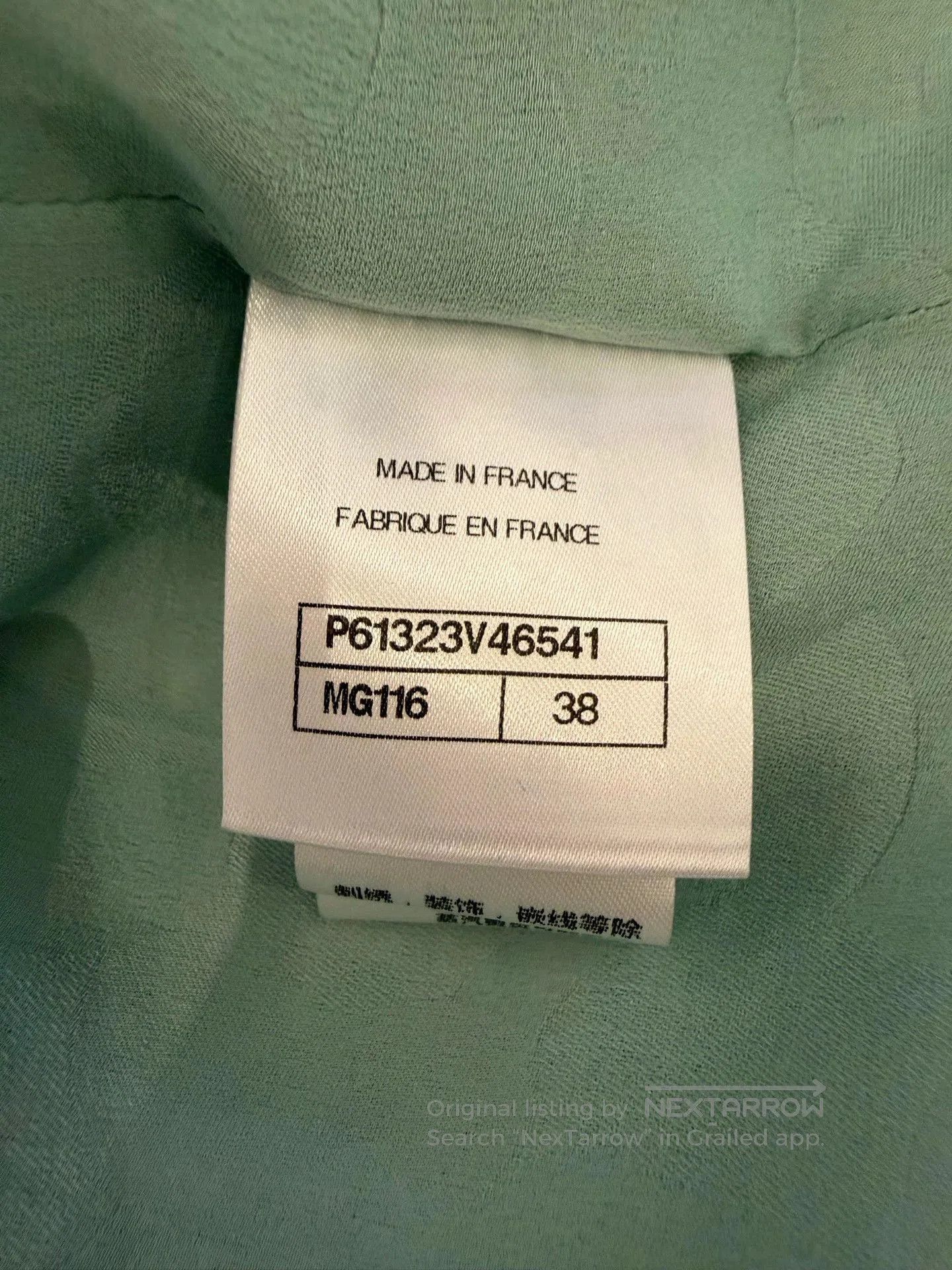 Chanel Chanel Green Beach Vest Size 38. Size US M / EU 48-50 / 2 - 4 Thumbnail