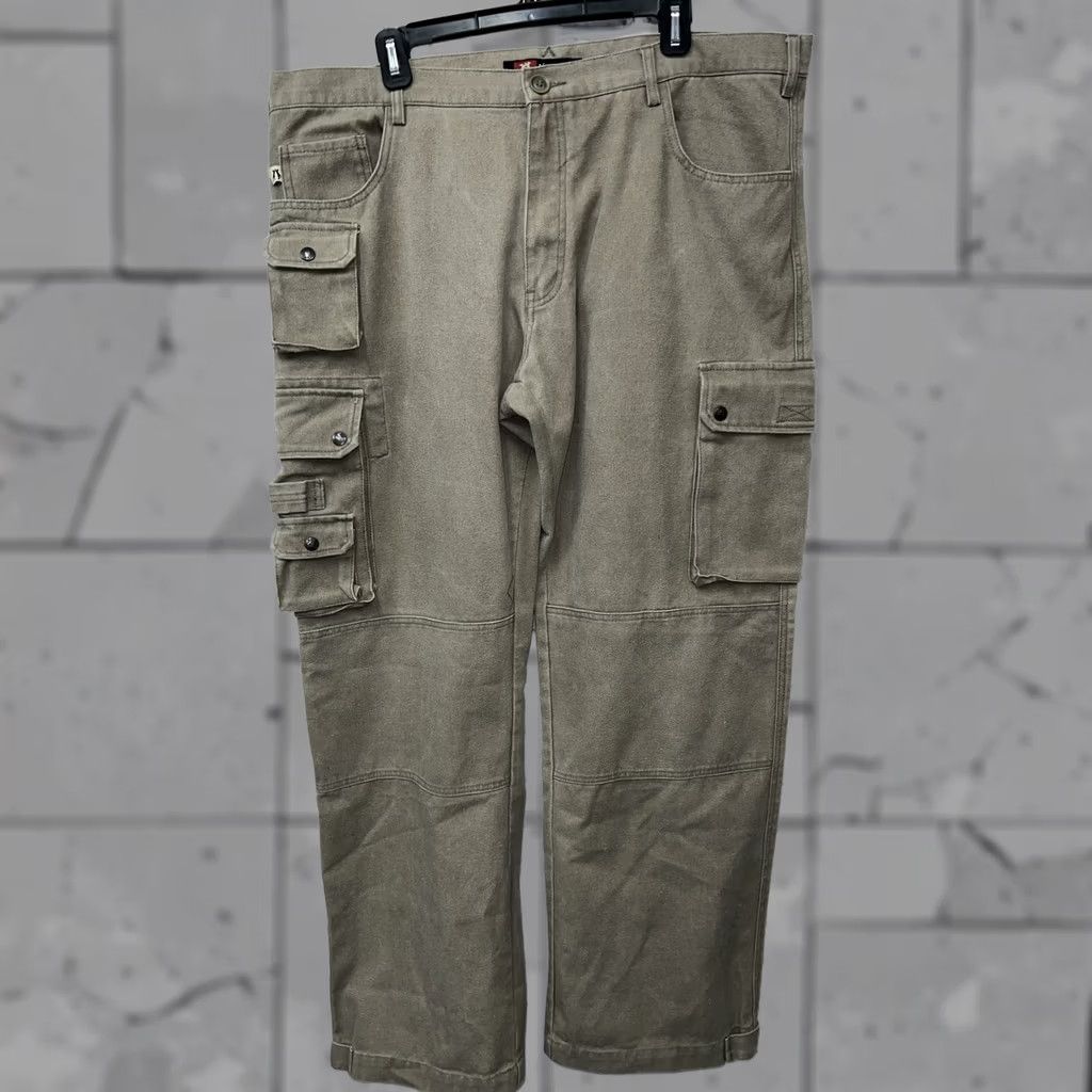 Vintage Kakadu Derby Beige Cargo Pants Mens 2XL 42x32 Beige Cargo 2XL Mens Pants Regular 32in Inseam Size US 39 - 1 Thumbnail