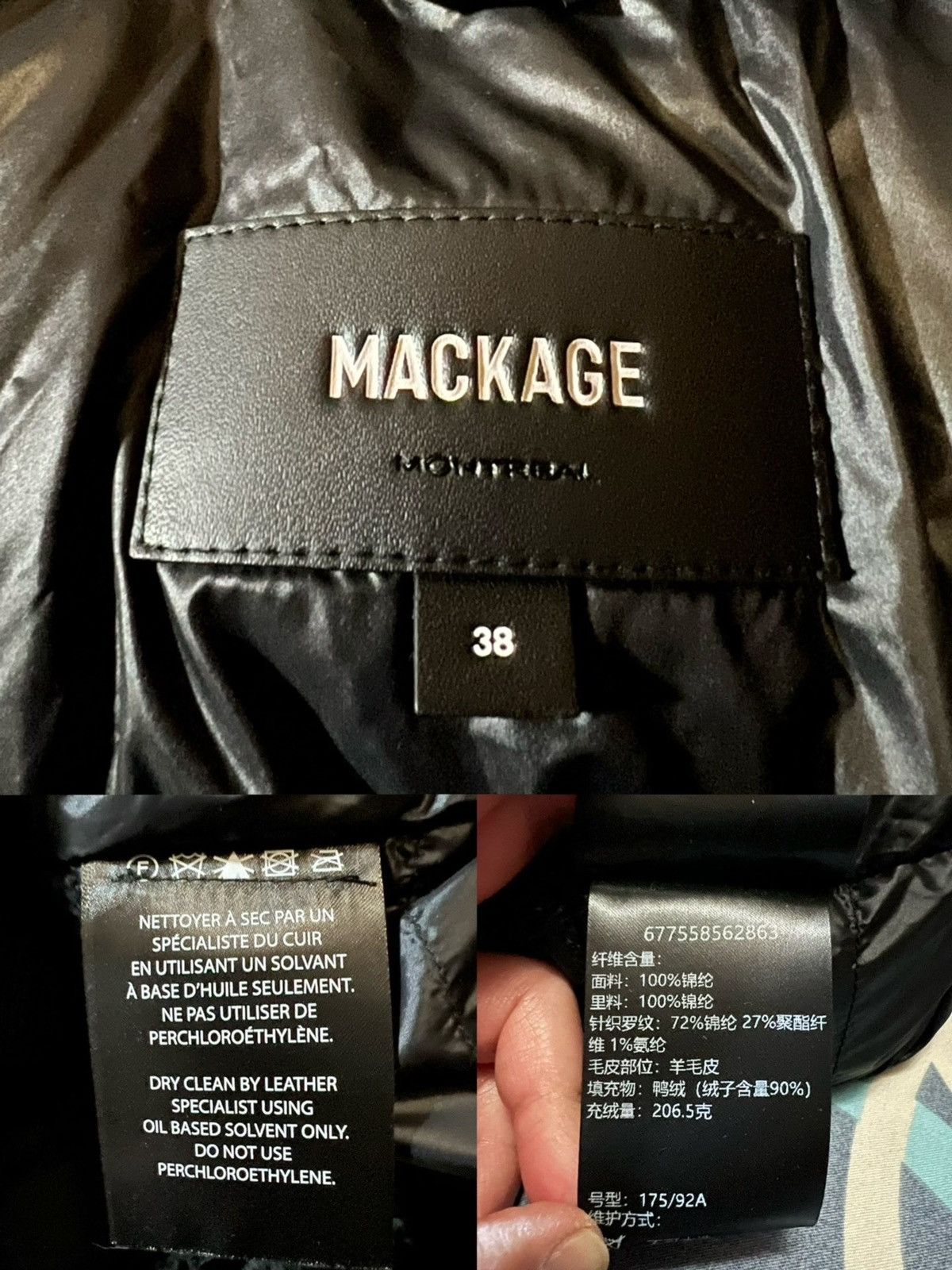 Mackage Mackage Francis down bomber jacket Size US L / EU 52-54 / 3 - 5 Thumbnail