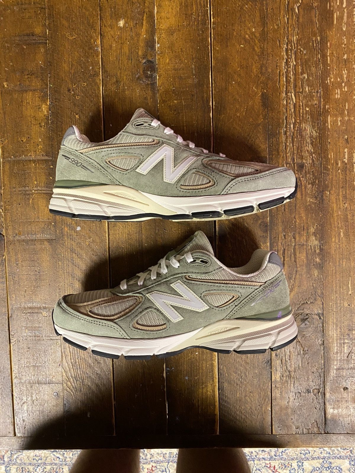 New Balance Teddy Santis x U990GT4 “Olive/Incense” Size US 9 / EU 42 - 2 Thumbnail