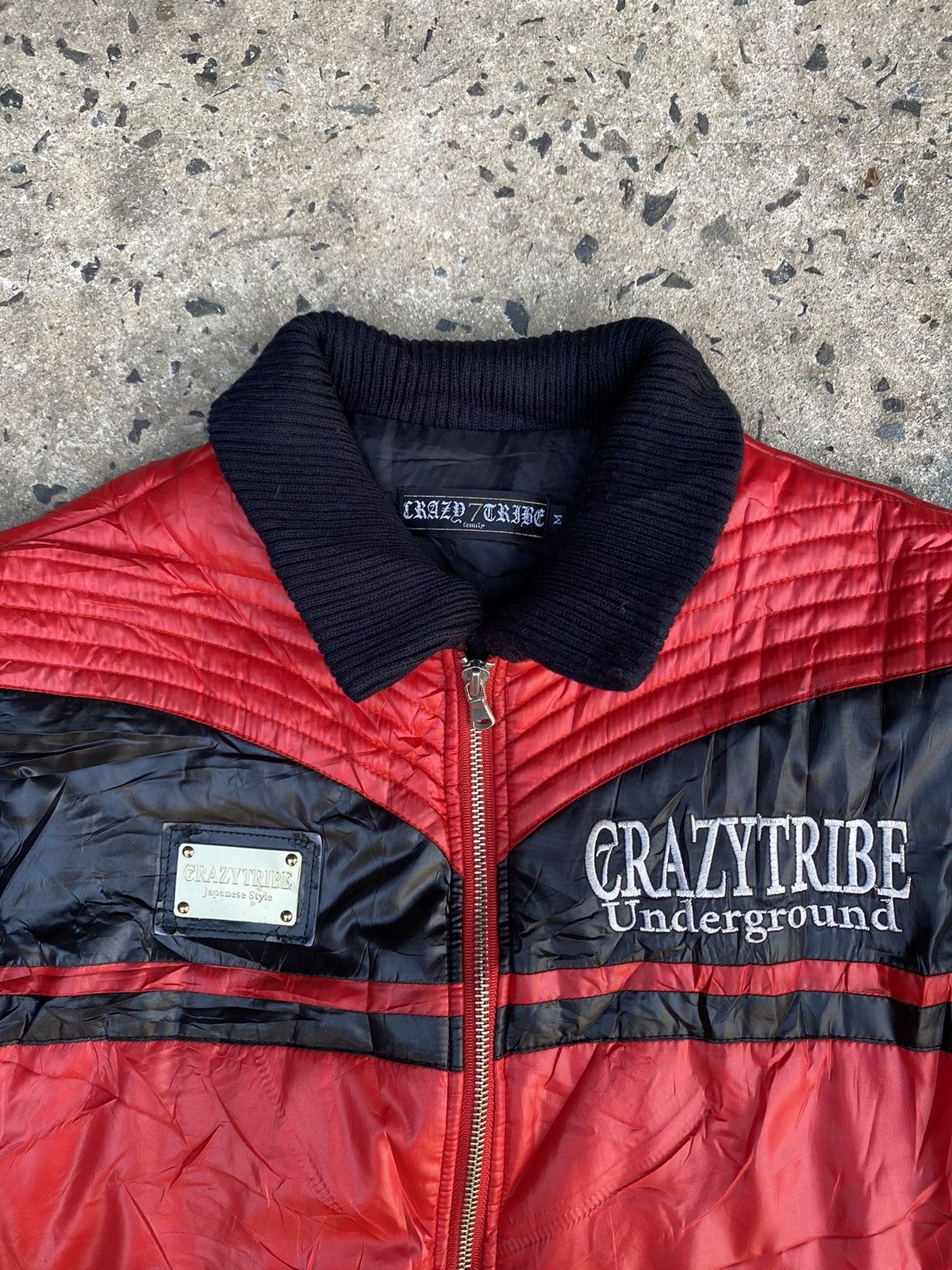 14th Addiction × Tornado Mart Vintage Grazy Tribe Puffer Rider Jacket Chrome Hearts Style Size US M / EU 48-50 / 2 - 16 Thumbnail