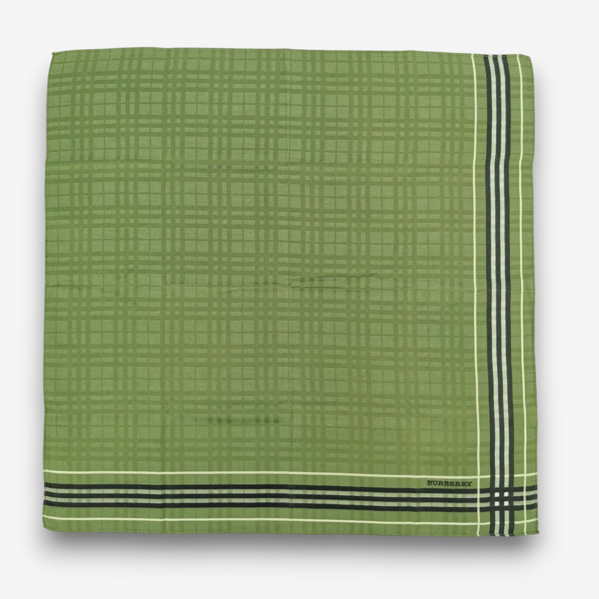 Burberry Vintage Burberry Handkerchief Neckerchief Bandana Size ONE SIZE - 2 Thumbnail