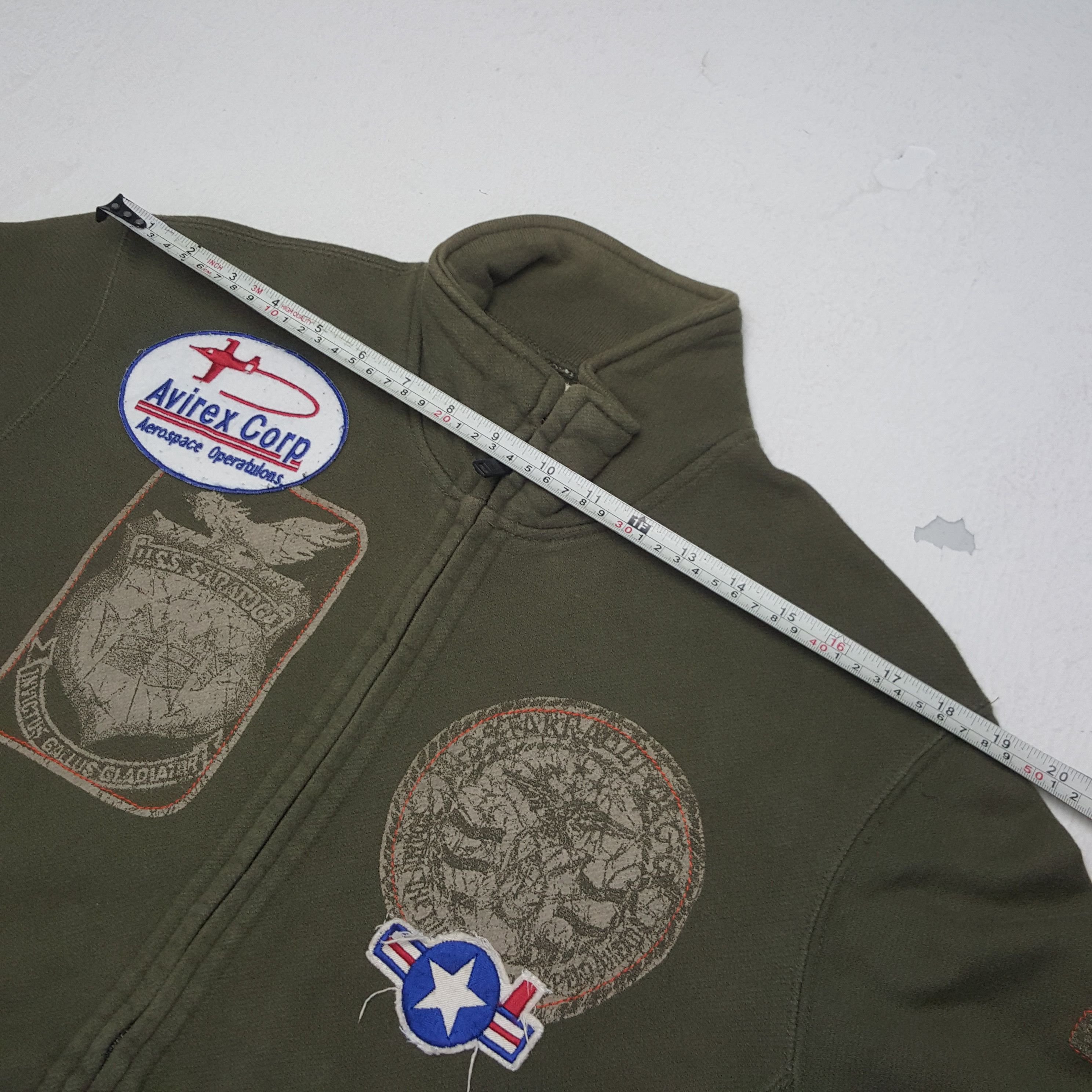 Avirex × Vintage Vintage Avirex Corp Military Style Patches Sweatshirt Size US M / EU 48-50 / 2 - 5 Thumbnail