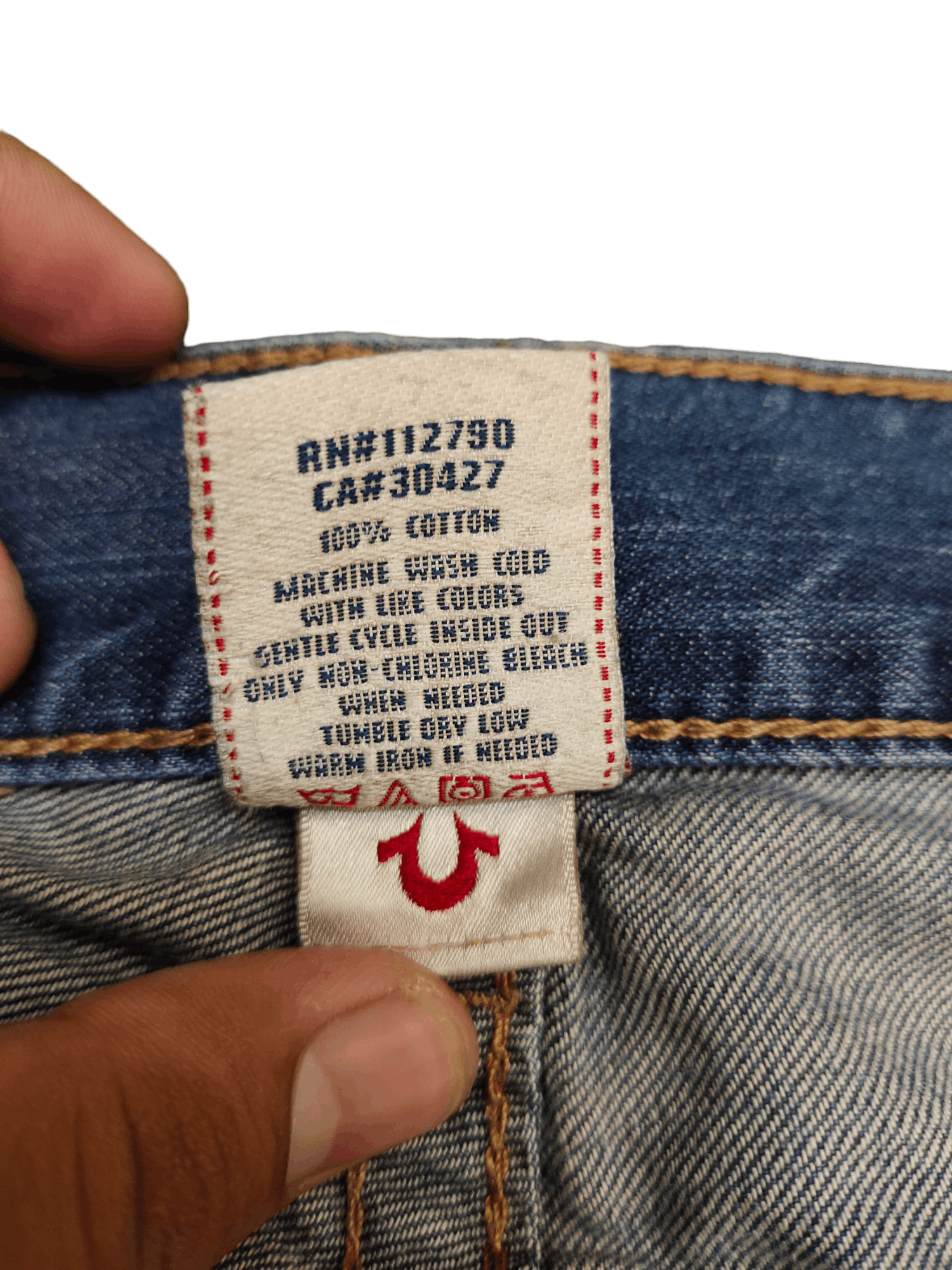 True Religion Baggy Jeans True Religion 'BOBB' Wide Leg Denim Y2k Jnco Size US 36 / EU 52 - 15 Thumbnail