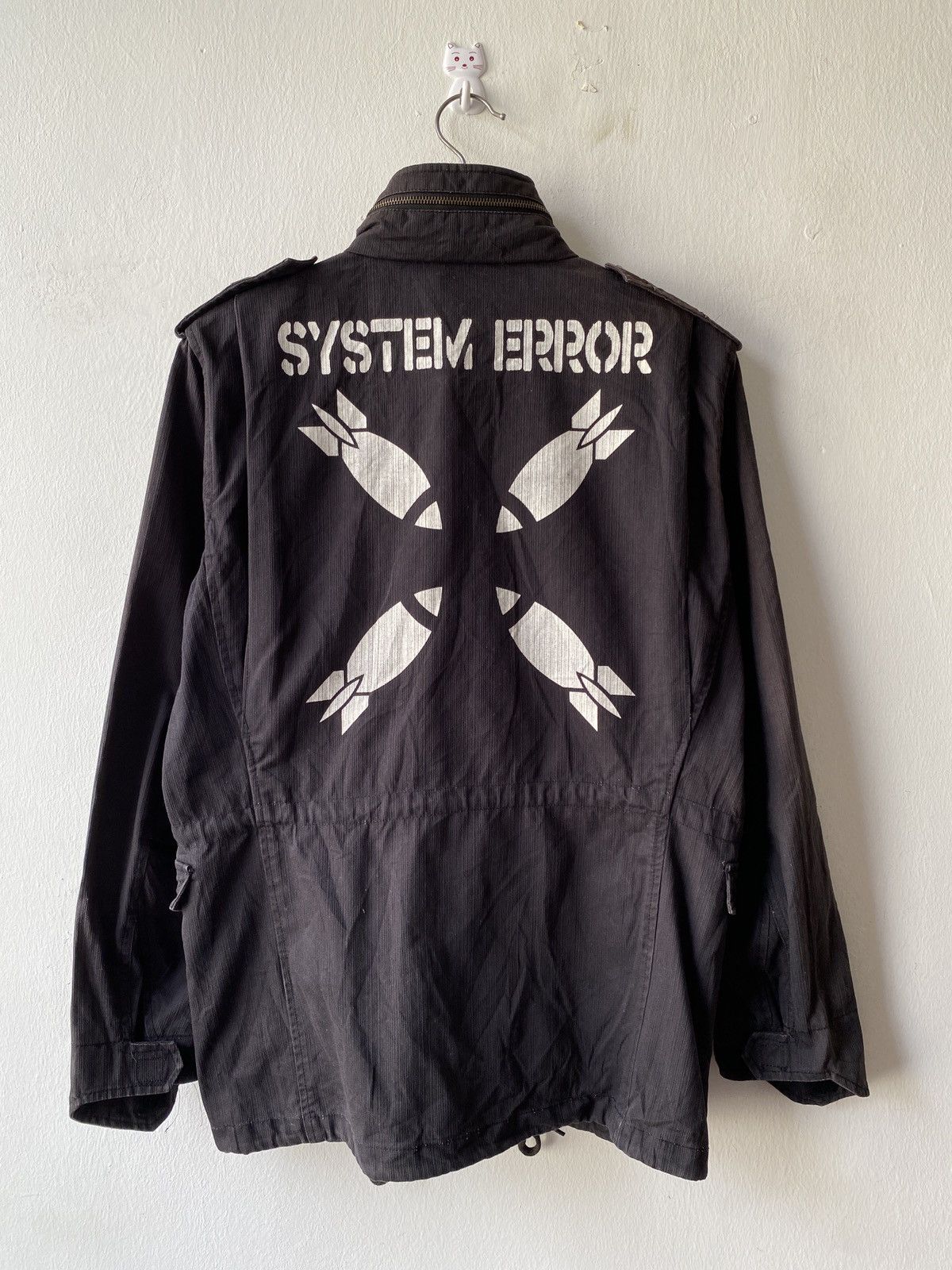 Japanese Brand × Seditionaries × Tornado Mart M.C.D Bombs System Error Design Sunfaded Jacket Size US S / EU 44-46 / 1 - 4 Thumbnail