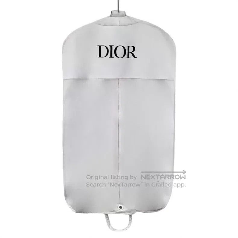 Dior Dior 26 gray logo jacquard full printed wool hooded drawst Size XS / US 0-2 / IT 36-38 - 9 Thumbnail